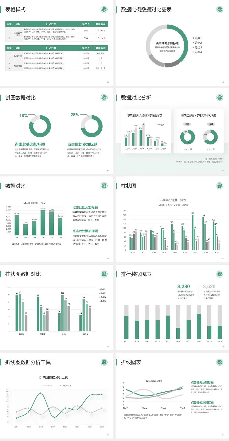 广州市皮肤病医院医院简介/日常通用PPT模板4:3格式幻灯片预览图6
