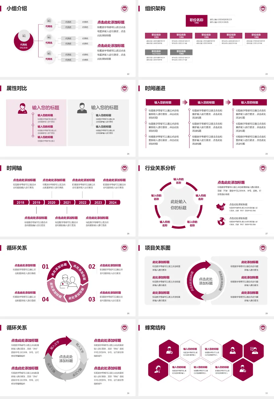 深圳大学总医院品管圈PDCA演示专用PPT模板16:9格式幻灯片预览图4