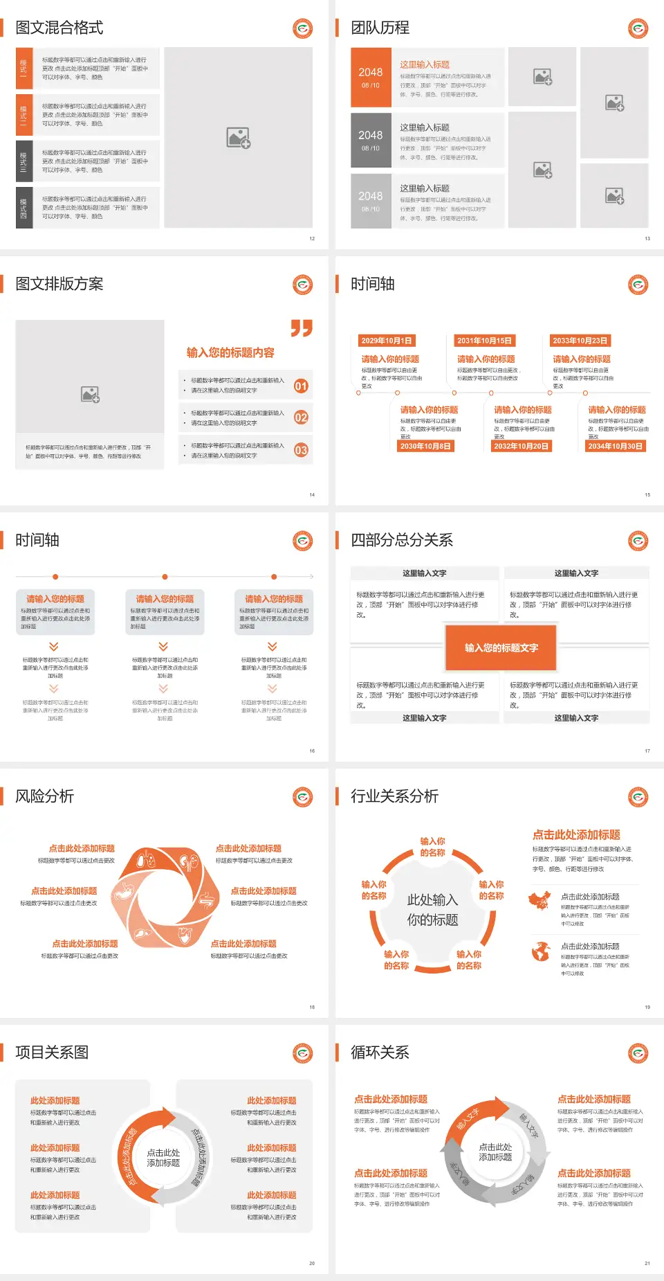 广州市番禺区市桥医院项目申请与汇报PPT模板4:3格式幻灯片预览图3