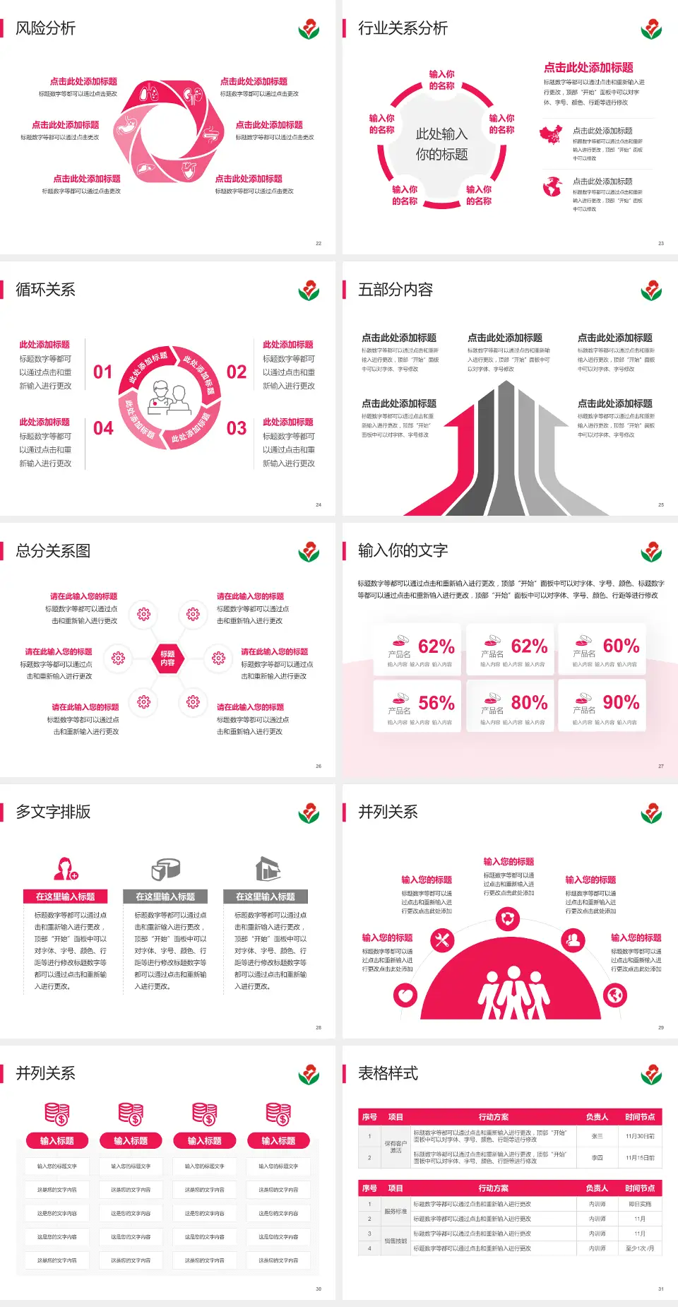 惠州市第二妇幼保健院（江北分院）科室介绍与推广PPT模板4:3格式幻灯片预览图4
