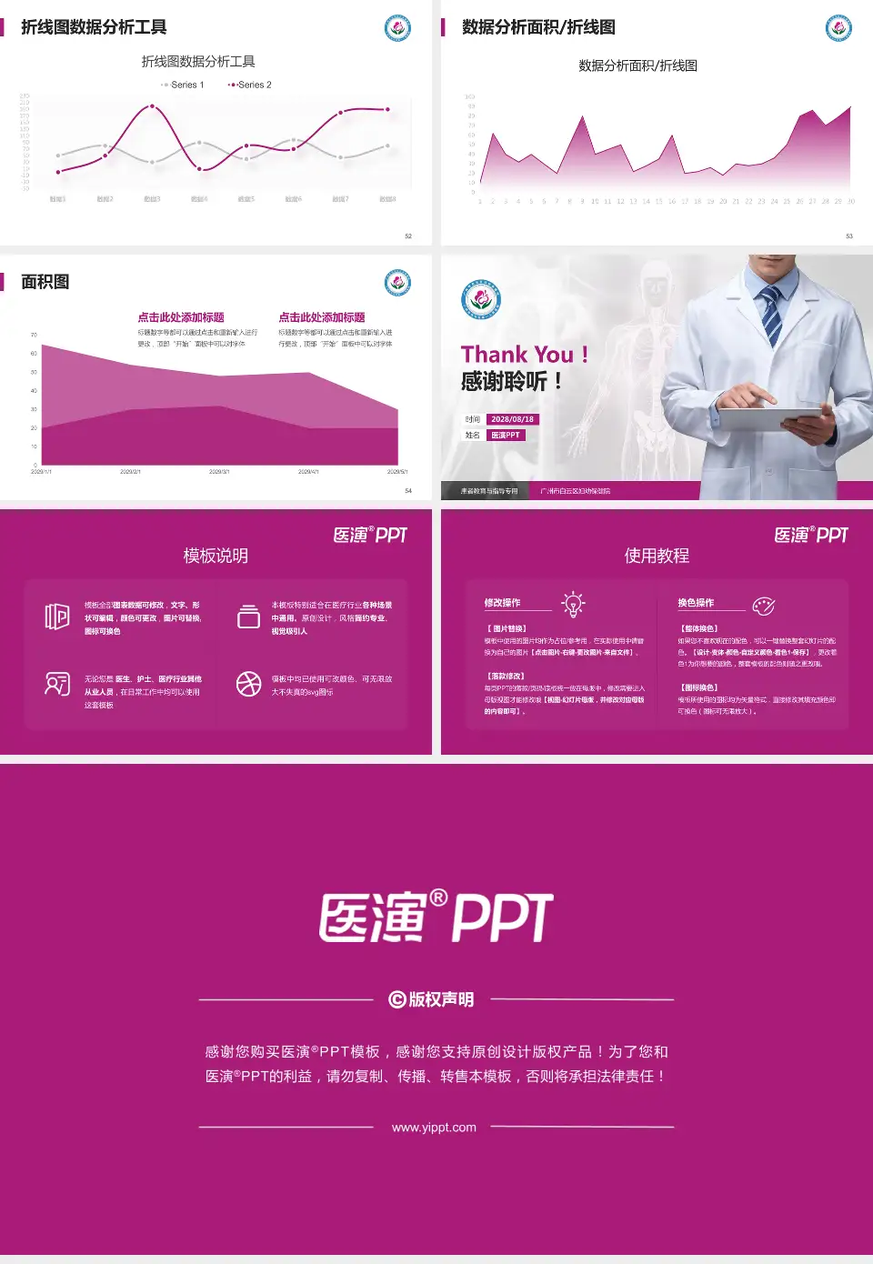 广州市白云区妇幼保健院患者教育与指导PPT模板16:9格式幻灯片预览图7