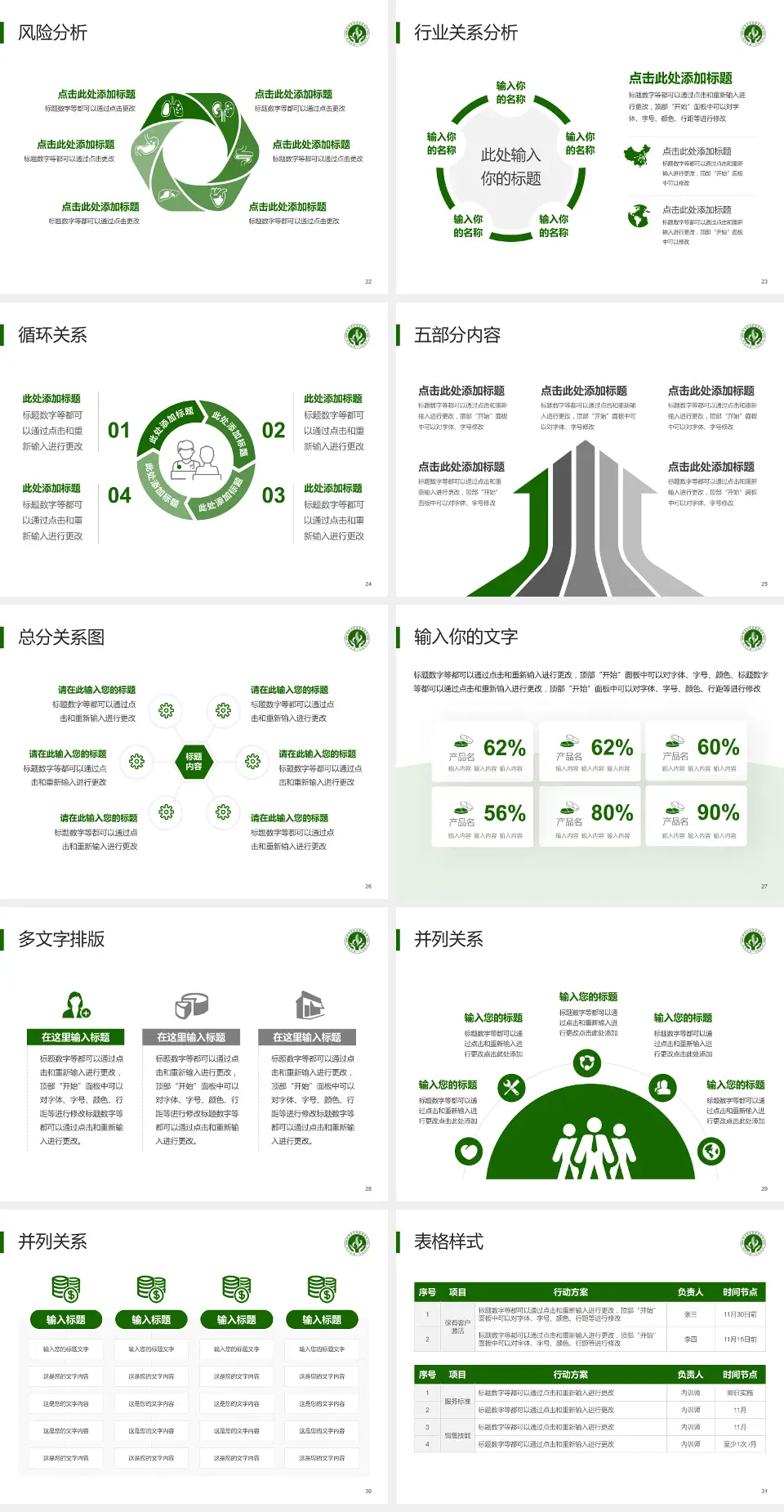 广州市越秀区骨伤康复医院科室介绍与推广PPT模板4:3格式幻灯片预览图4