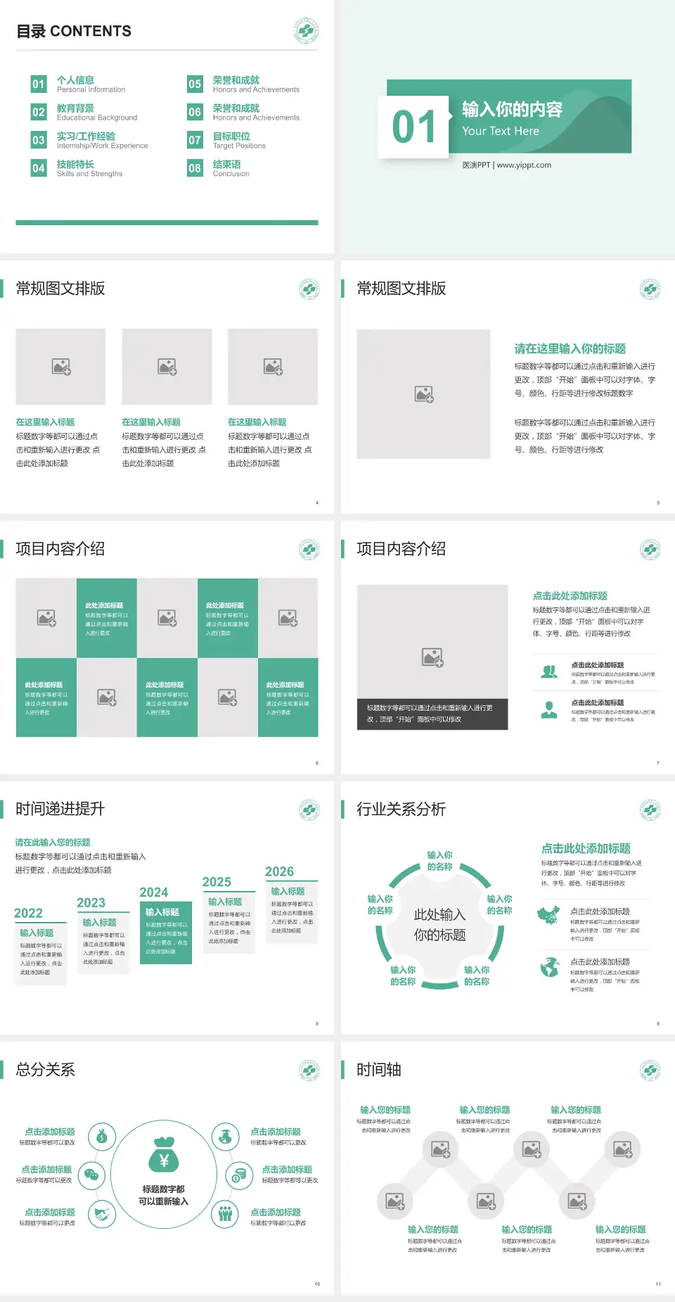 广州市花都区第二人民医院财务与预算报告PPT模板4:3格式幻灯片预览图2
