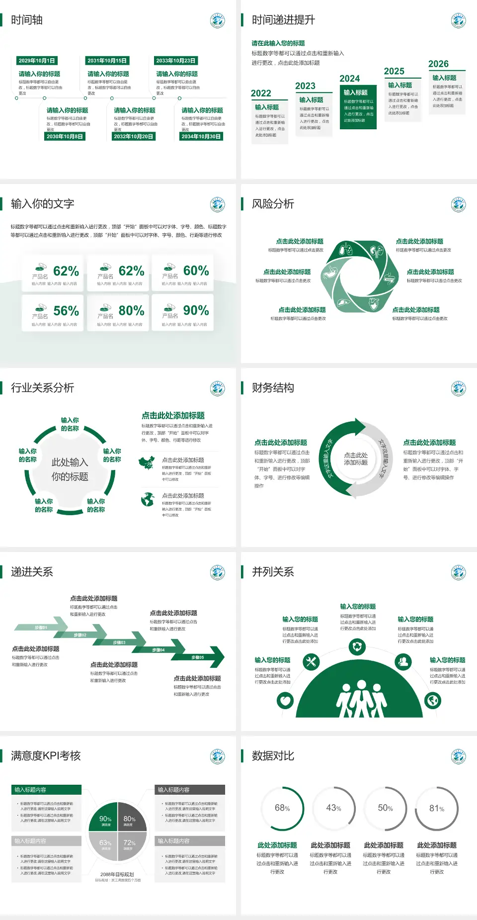 汕头市中心医院病例分享与讨论PPT模板4:3格式幻灯片预览图3