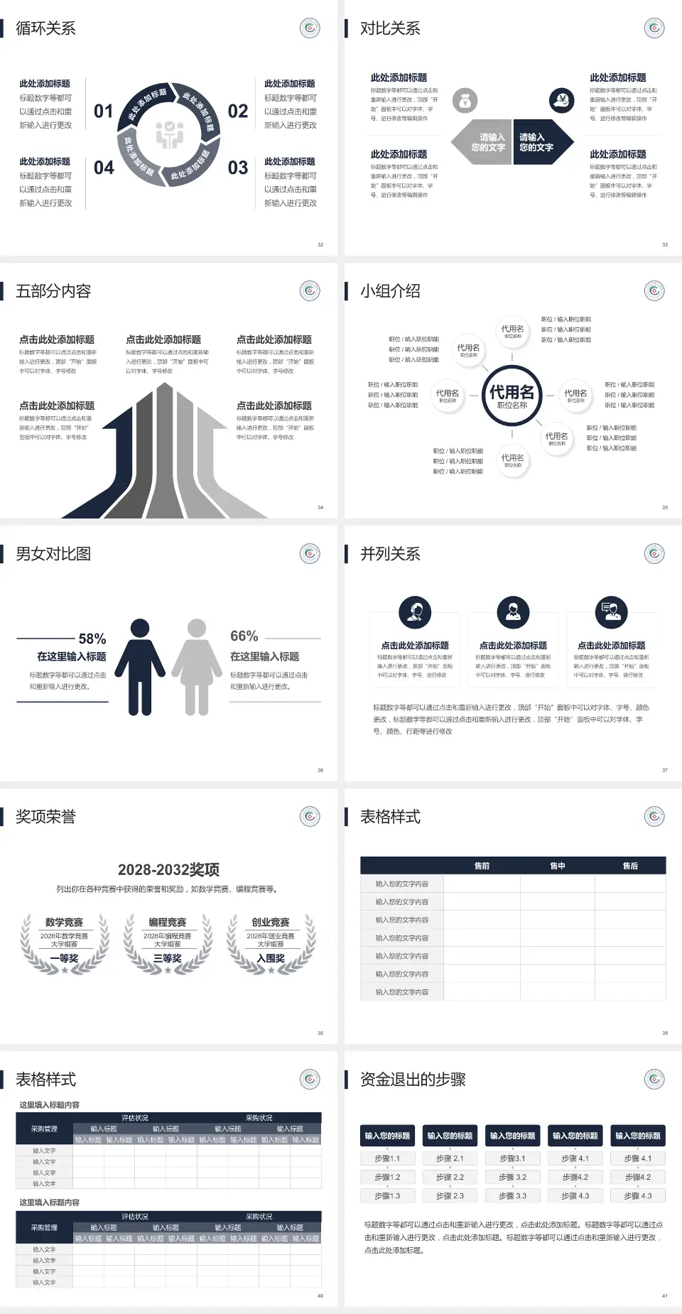 广州市白云区第三人民医院医院简介/日常通用PPT模板4:3格式幻灯片预览图5