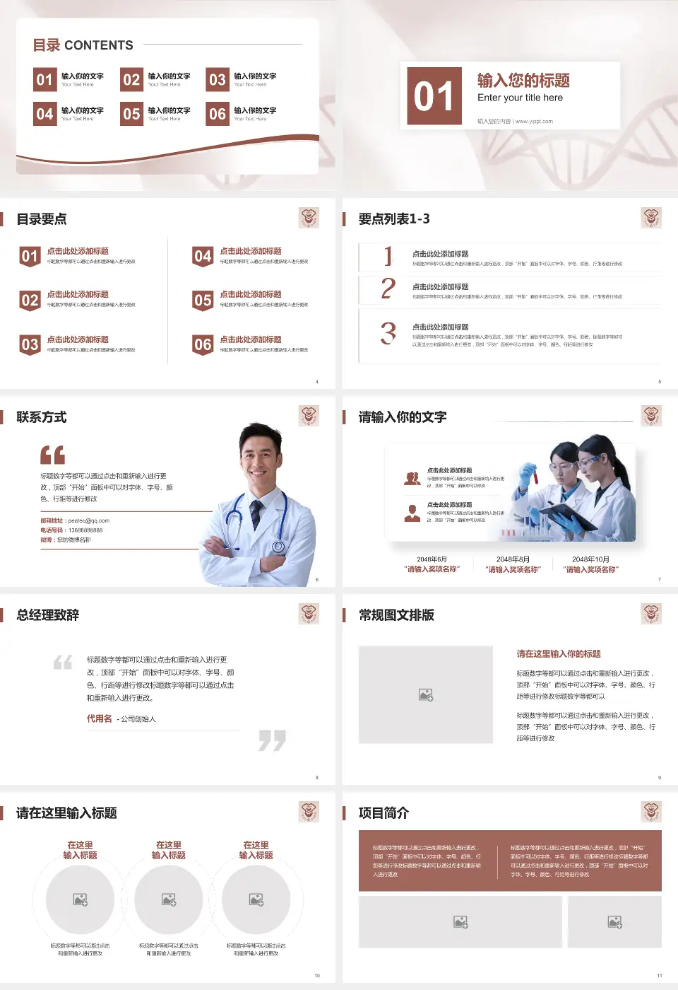 广州市红十字会医院项目申请与汇报PPT模板16:9格式幻灯片预览图2