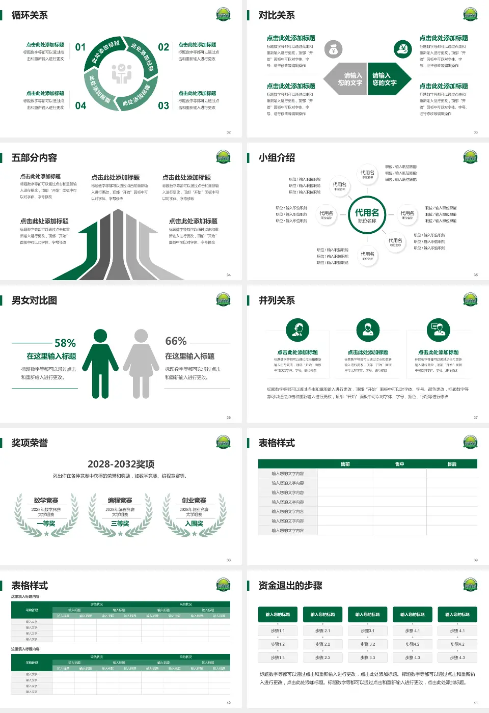 开平市中心医院医院简介/日常通用PPT模板16:9格式幻灯片预览图5