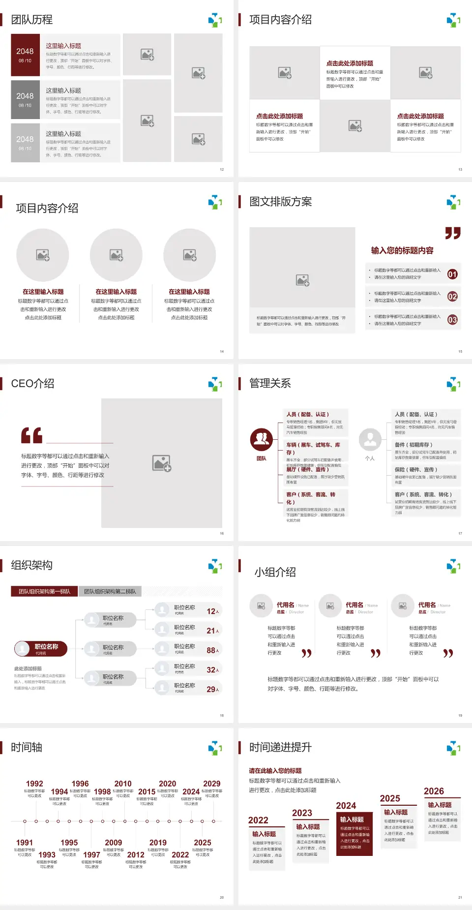 广州中医药大学第一附属医院医院管理报告PPT模板4:3格式幻灯片预览图3