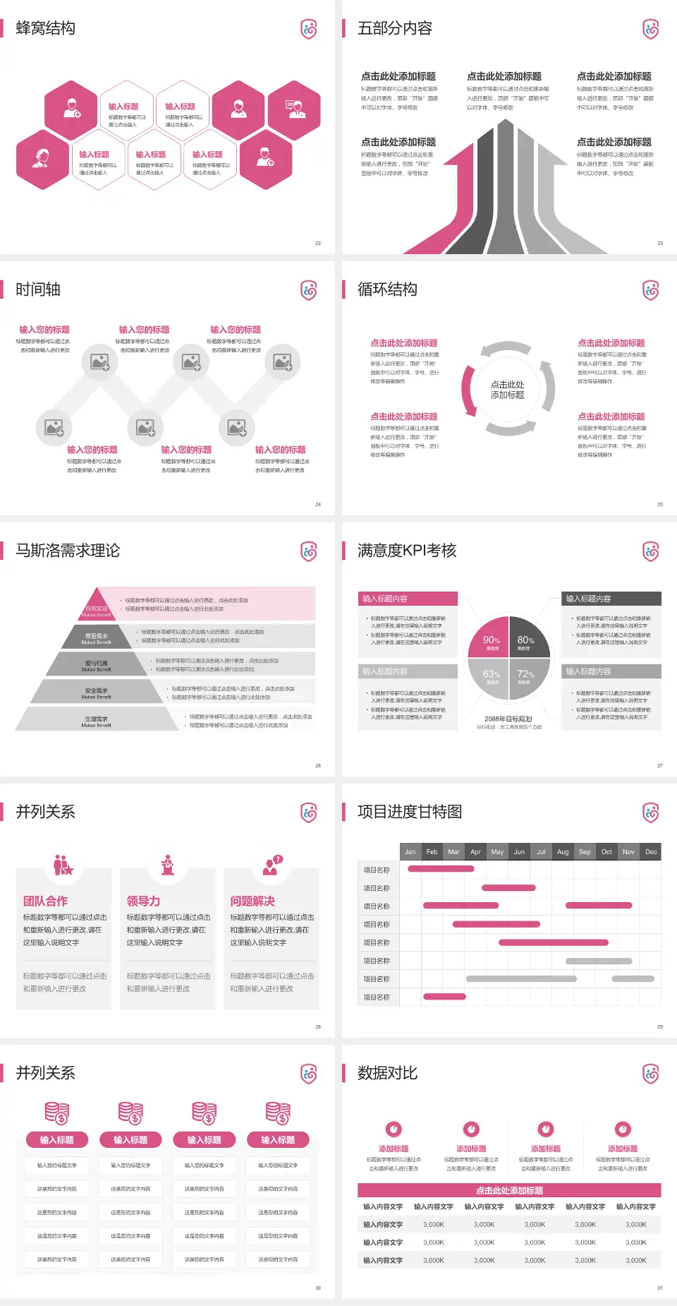 广州市番禺区何贤纪念医院医疗知识普及PPT模板4:3格式幻灯片预览图4