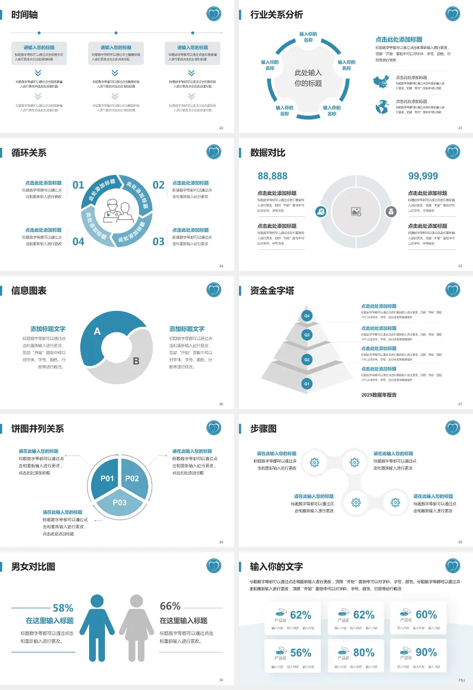 广州医科大学附属脑科医院医院管理报告PPT模板16:9格式幻灯片预览图4