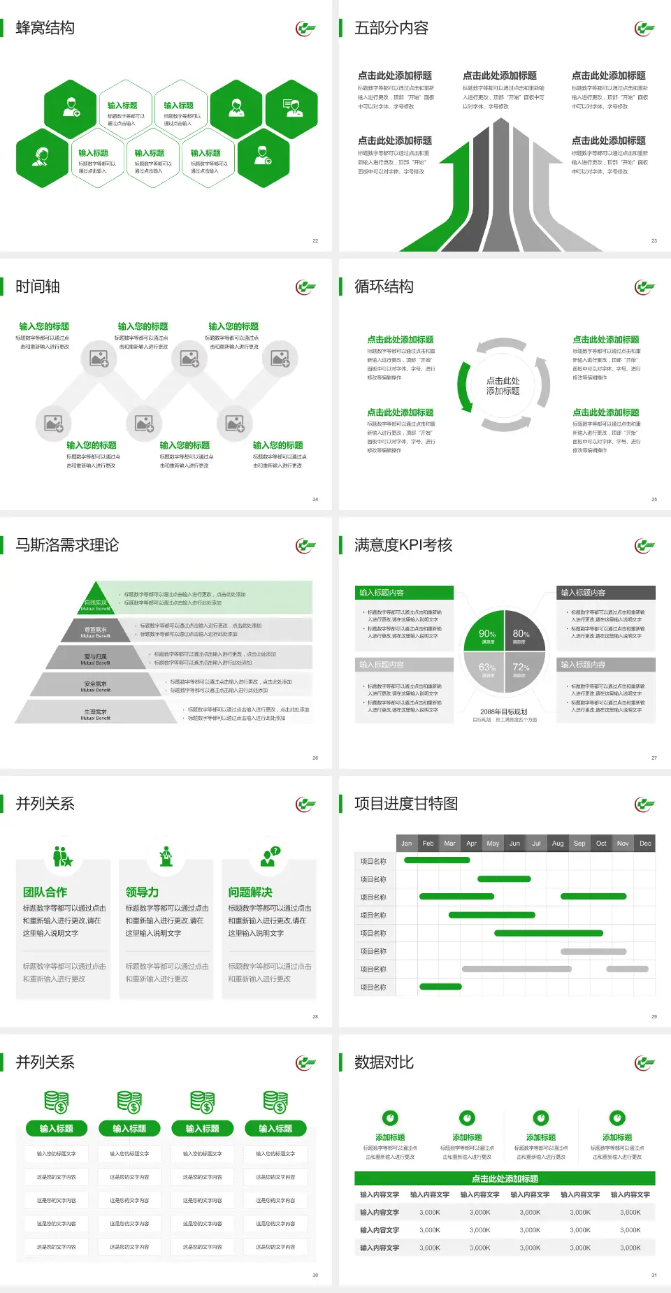 广东省中医院医疗知识普及PPT模板4:3格式幻灯片预览图4