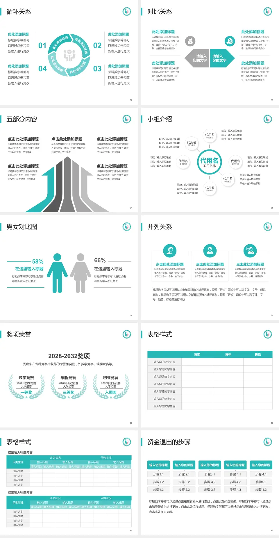 广东省生殖医院医院简介/日常通用PPT模板4:3格式幻灯片预览图5