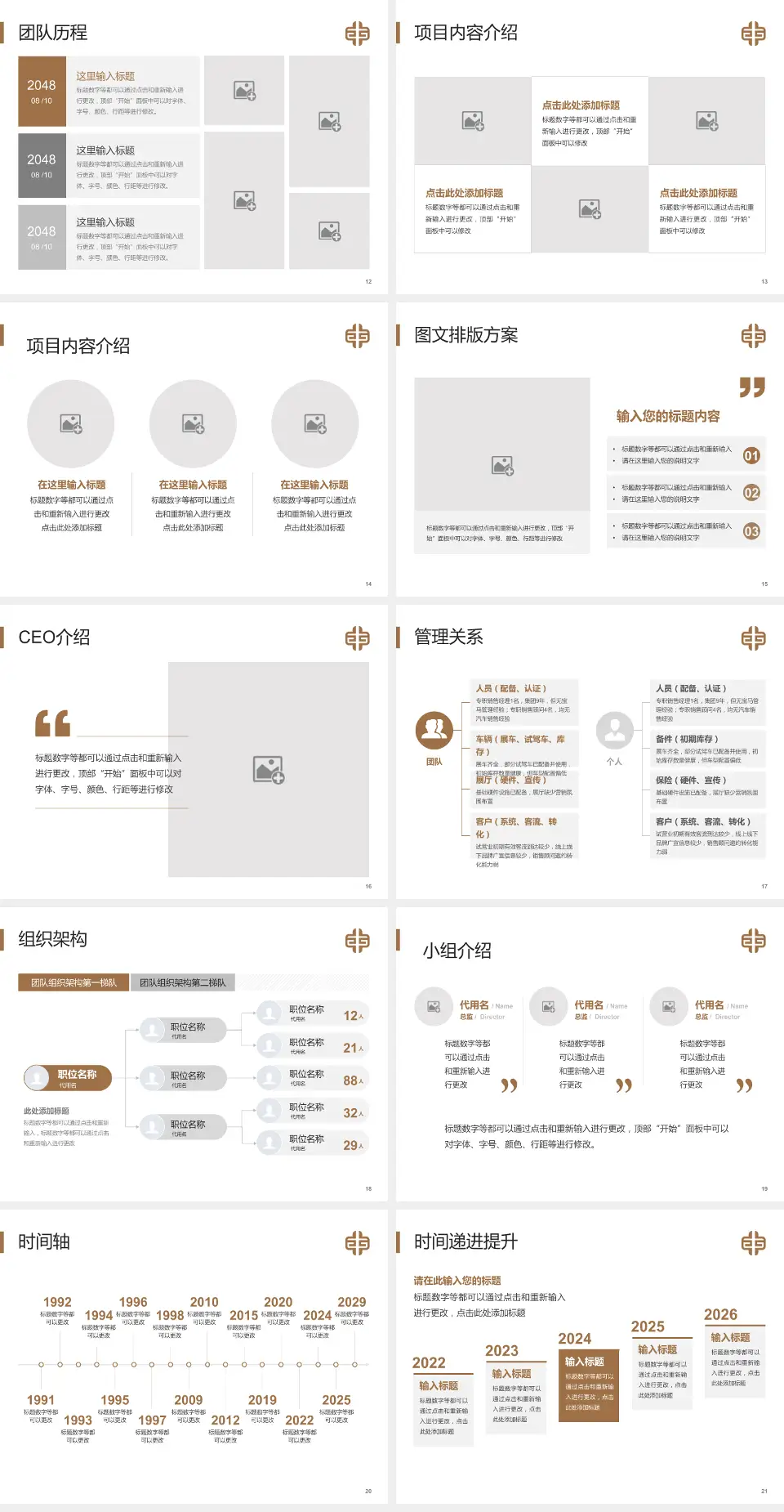 广州市中西医结合医院医院管理报告PPT模板4:3格式幻灯片预览图3