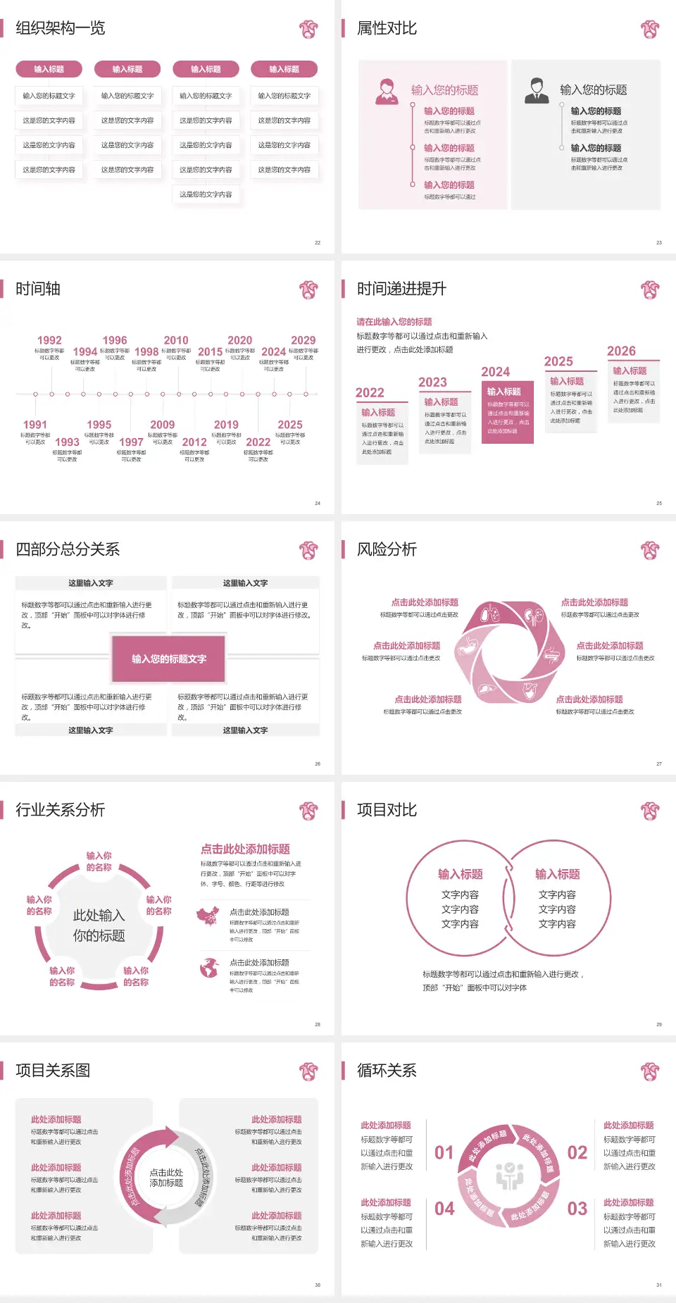 广东省妇幼保健院医疗行业比赛专用PPT模板4:3格式幻灯片预览图4