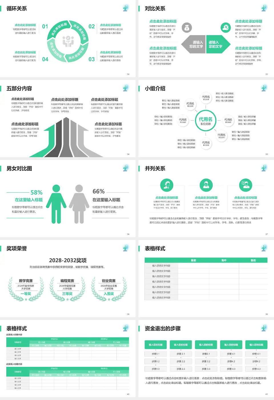 广州市从化区中医医院医院简介/日常通用PPT模板16:9格式幻灯片预览图5