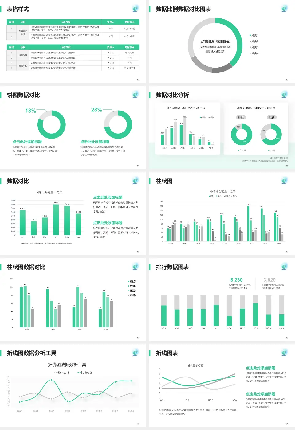 广州市从化区中医医院医院简介/日常通用PPT模板16:9格式幻灯片预览图6