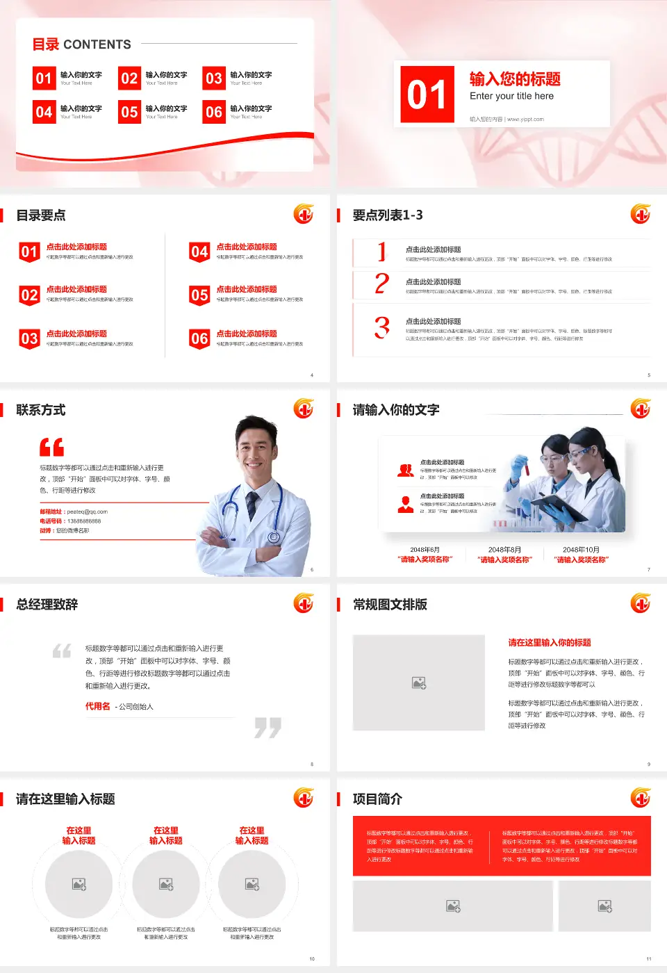 广东省工伤康复中心项目申请与汇报PPT模板16:9格式幻灯片预览图2