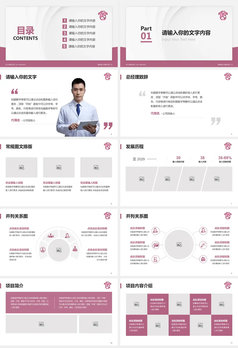 广东省妇幼保健院番禺分院医院管理报告PPT模板16:9格式幻灯片预览图2