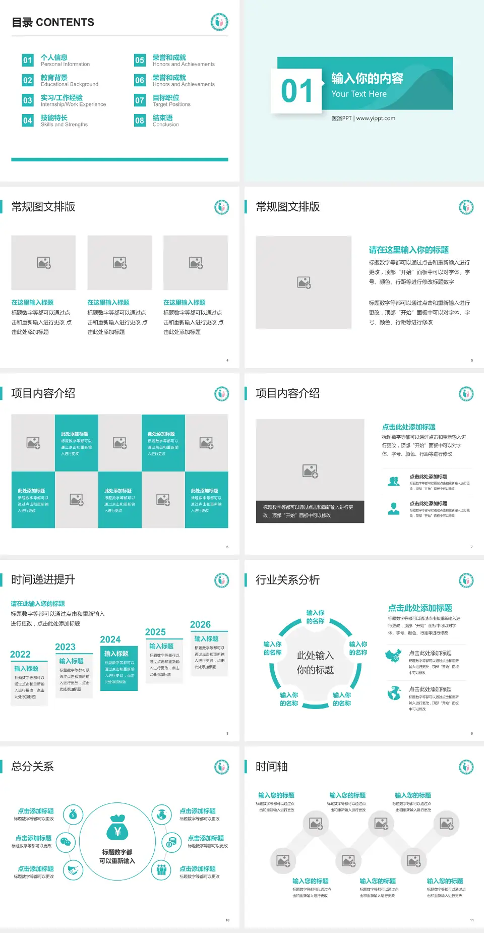 广东省生殖医院财务与预算报告PPT模板4:3格式幻灯片预览图2