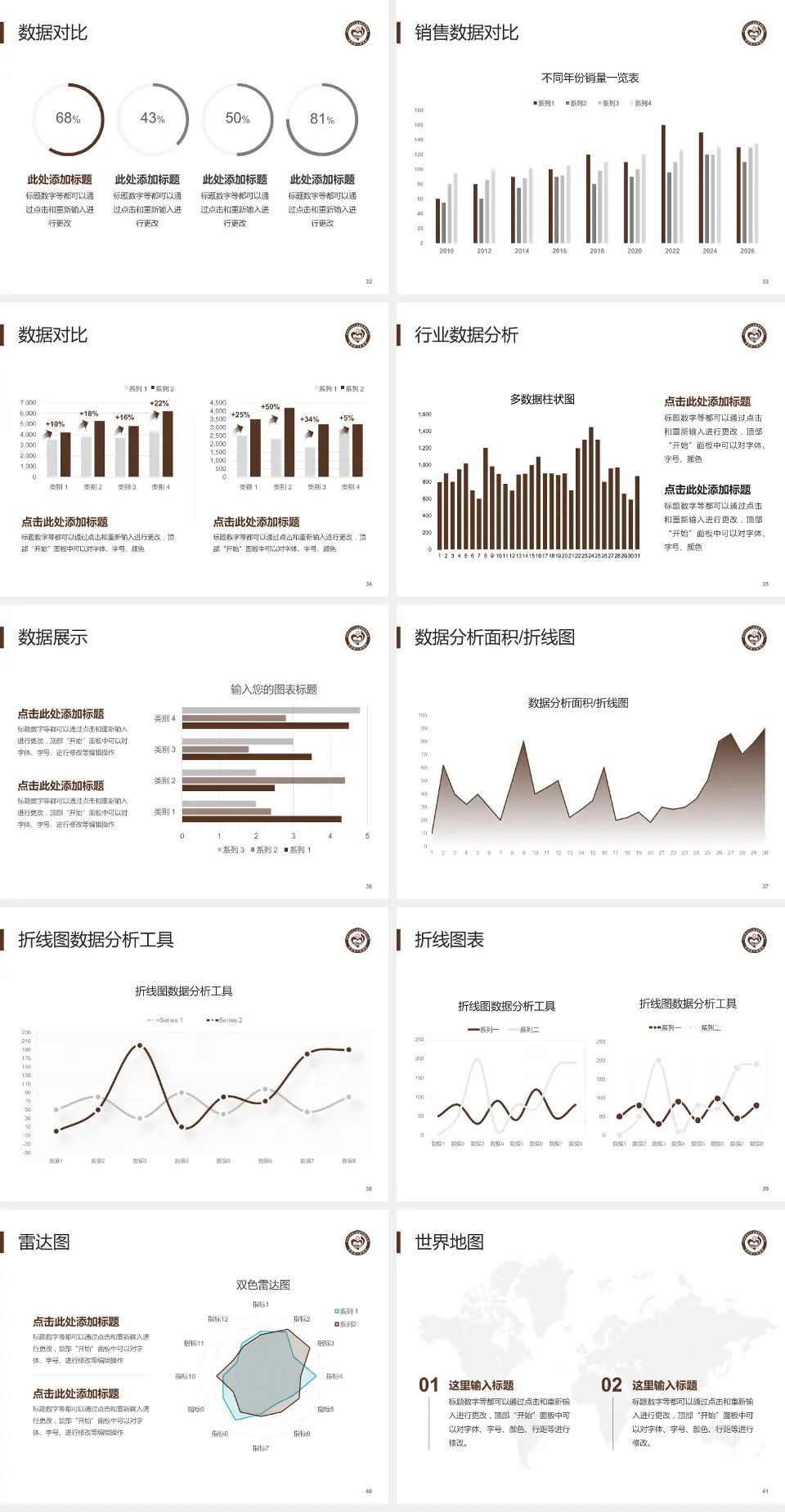 博罗县人民医院会议与研讨会PPT模板4:3格式幻灯片预览图5