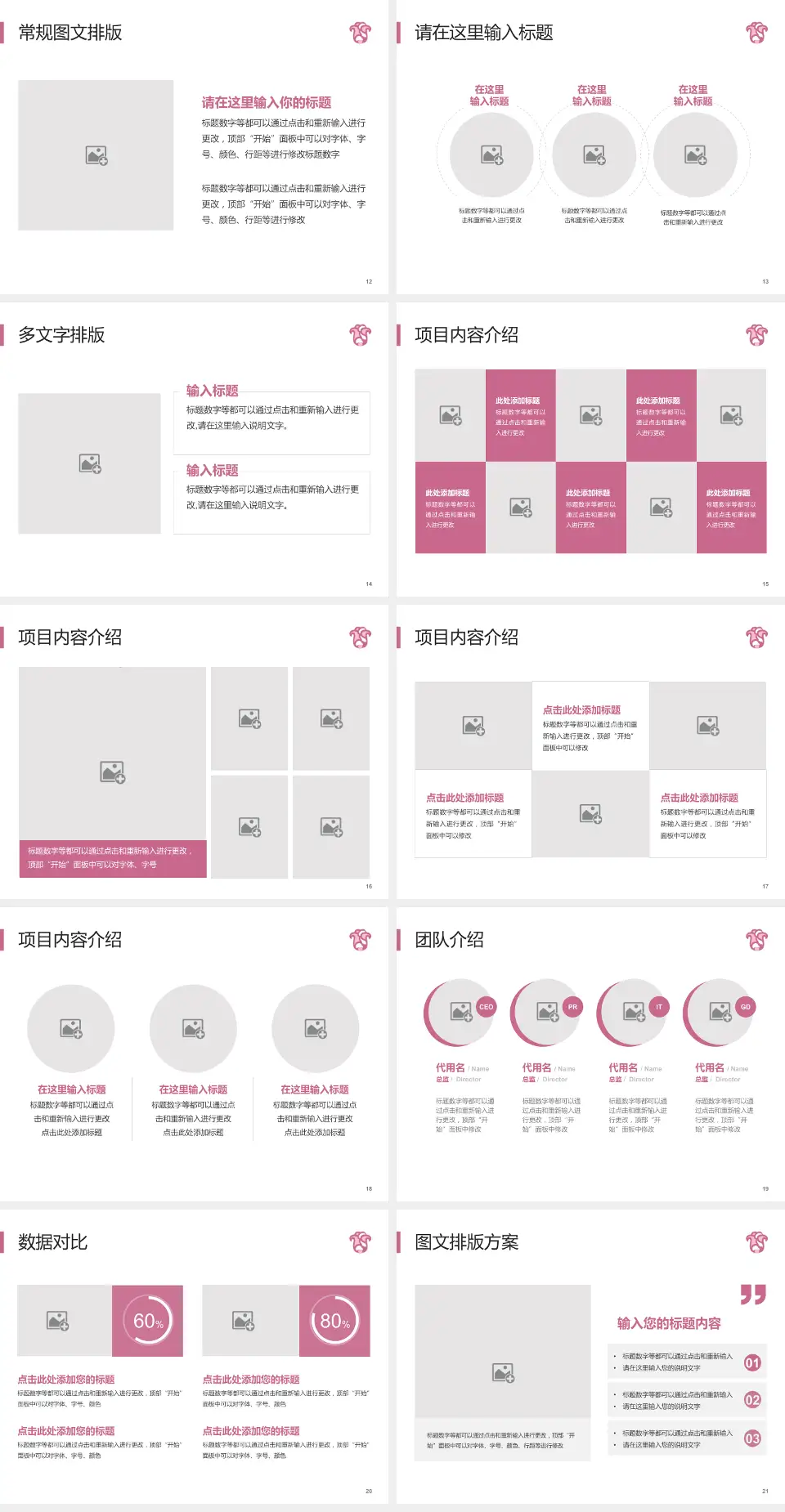 广东省妇幼保健院品管圈PDCA演示专用PPT模板4:3格式幻灯片预览图3
