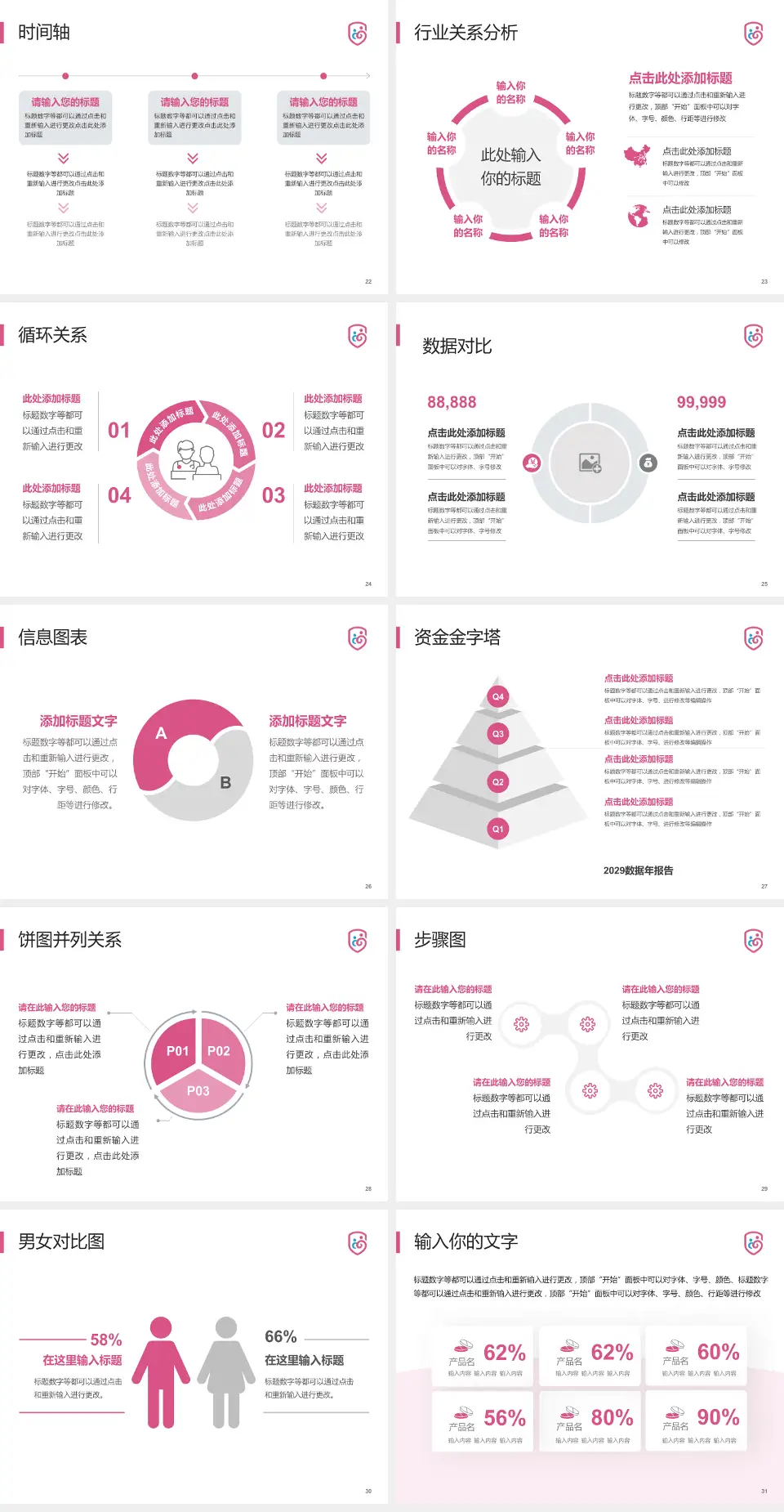 广州市番禺区何贤纪念医院医院管理报告PPT模板4:3格式幻灯片预览图4