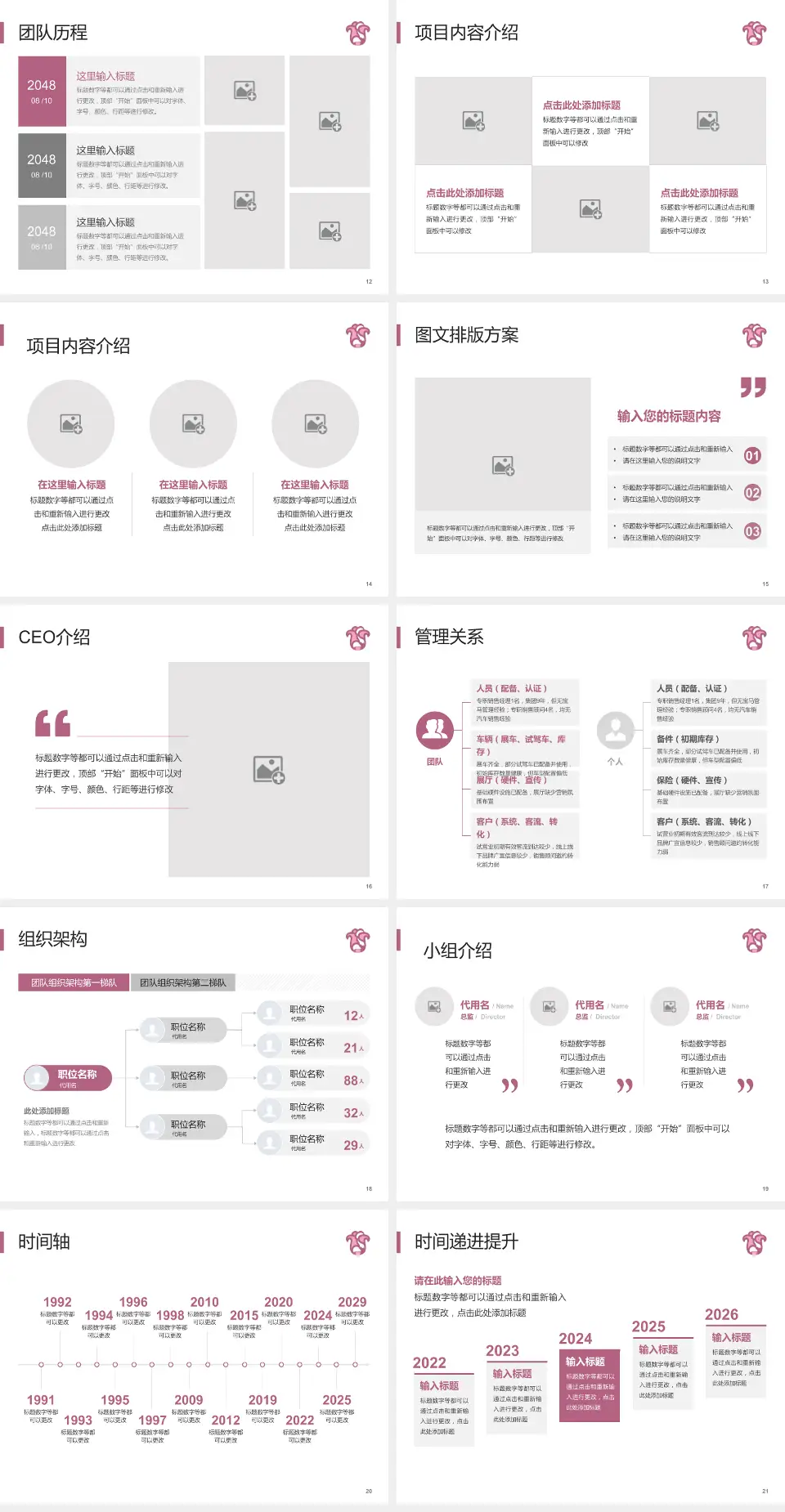 广东省妇幼保健院番禺分院医院管理报告PPT模板4:3格式幻灯片预览图3