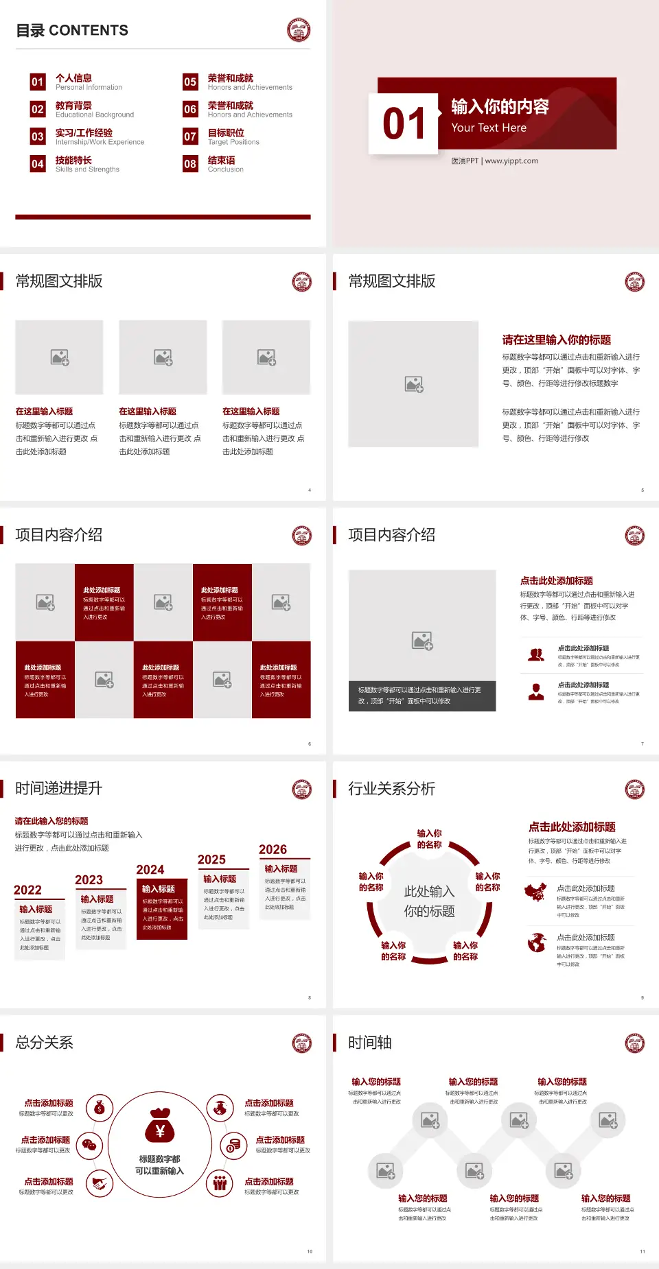 广州医科大学附属市八医院财务与预算报告PPT模板4:3格式幻灯片预览图2