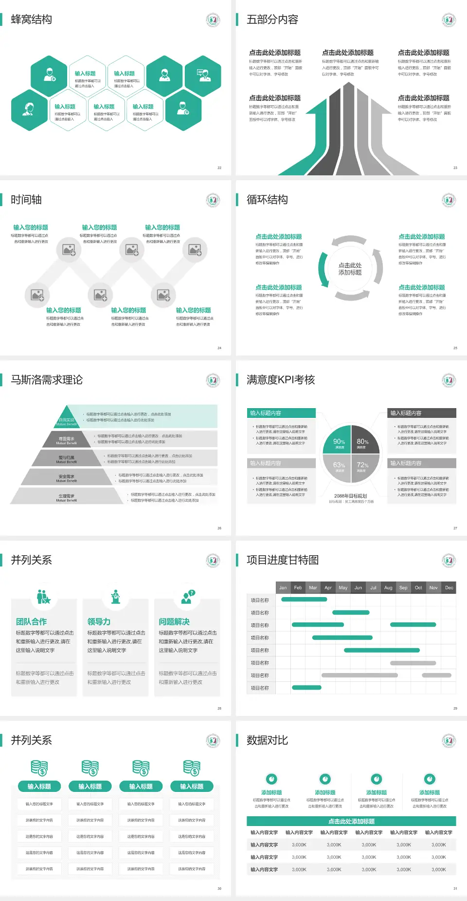 广州医科大学附属第三医院医疗知识普及PPT模板4:3格式幻灯片预览图4