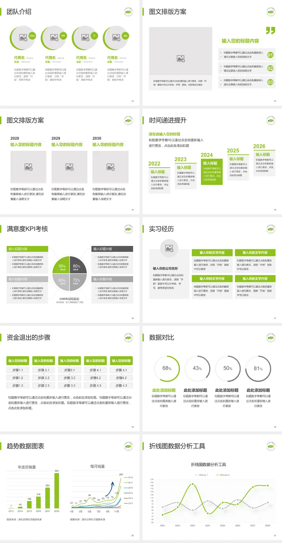 广州市干部和人才健康管理中心培训与教育PPT模板4:3格式幻灯片预览图3