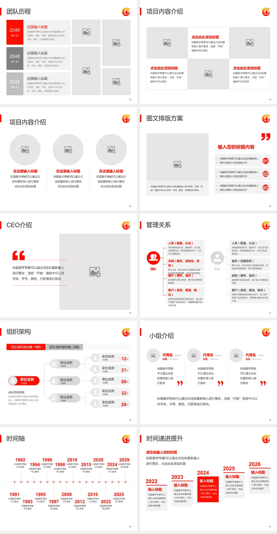 广东省工伤康复中心医院管理报告PPT模板4:3格式幻灯片预览图3