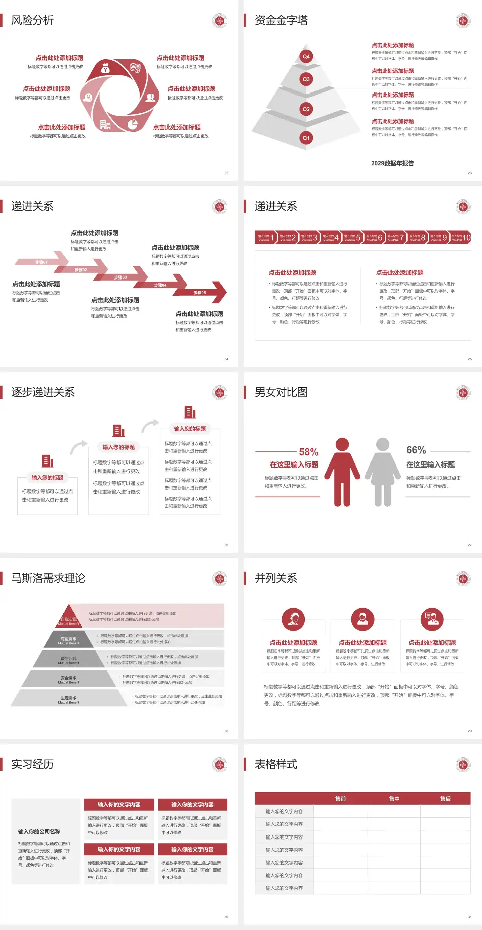 广州医科大学附属第四医院项目申请与汇报PPT模板4:3格式幻灯片预览图4