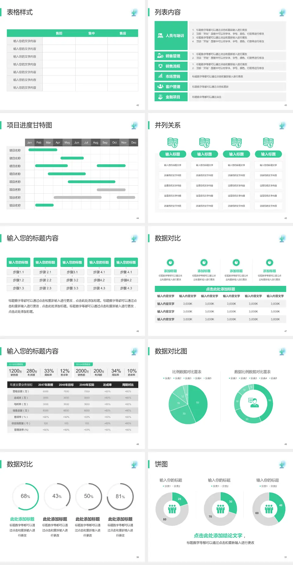 广州市从化区中医医院医疗行业比赛专用PPT模板4:3格式幻灯片预览图6