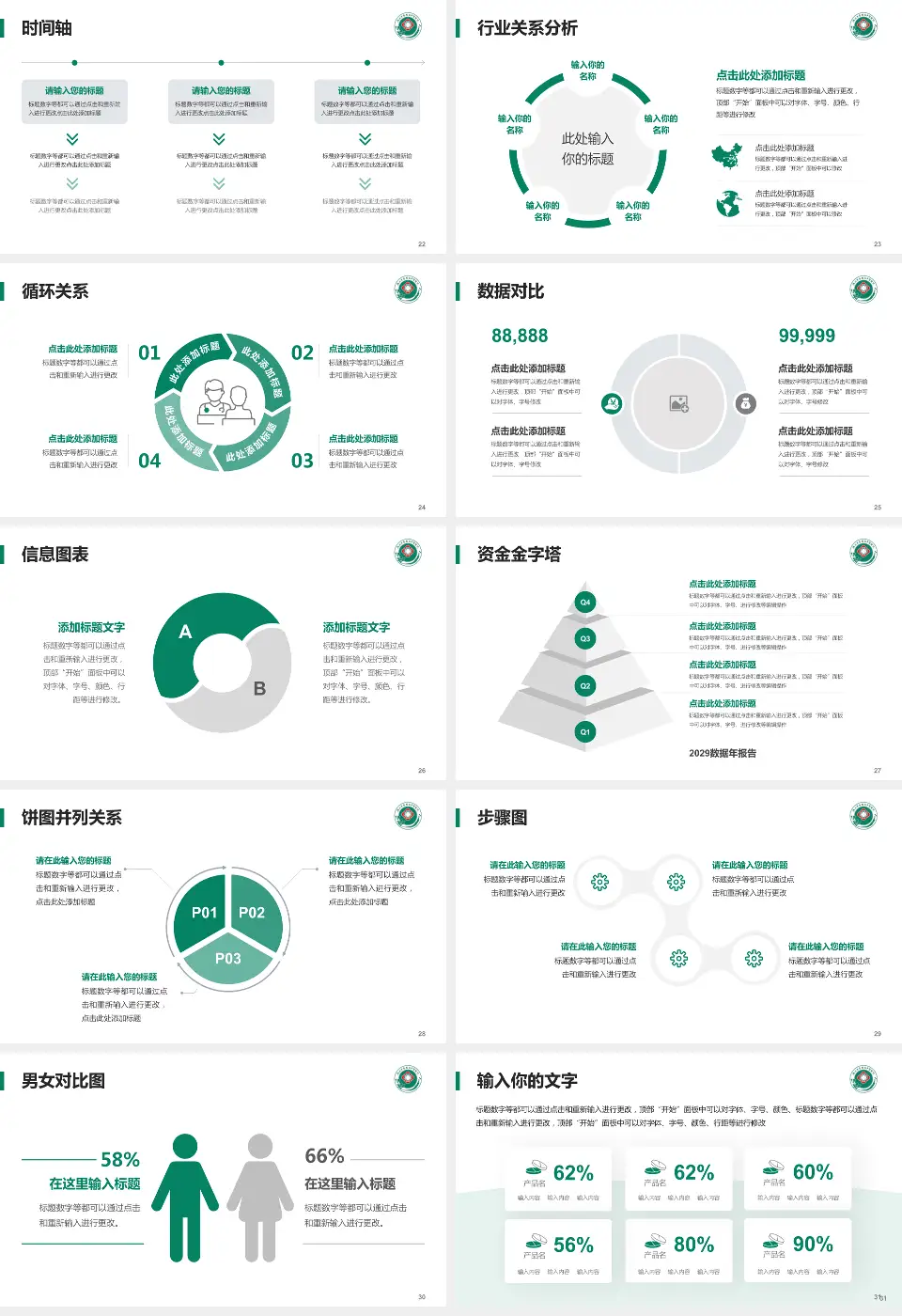 广州市番禺区中医院医院管理报告PPT模板16:9格式幻灯片预览图4