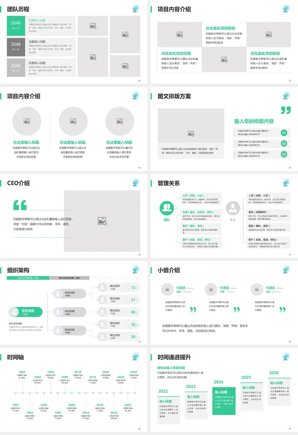 广州市从化区中医医院医院管理报告PPT模板16:9格式幻灯片预览图3