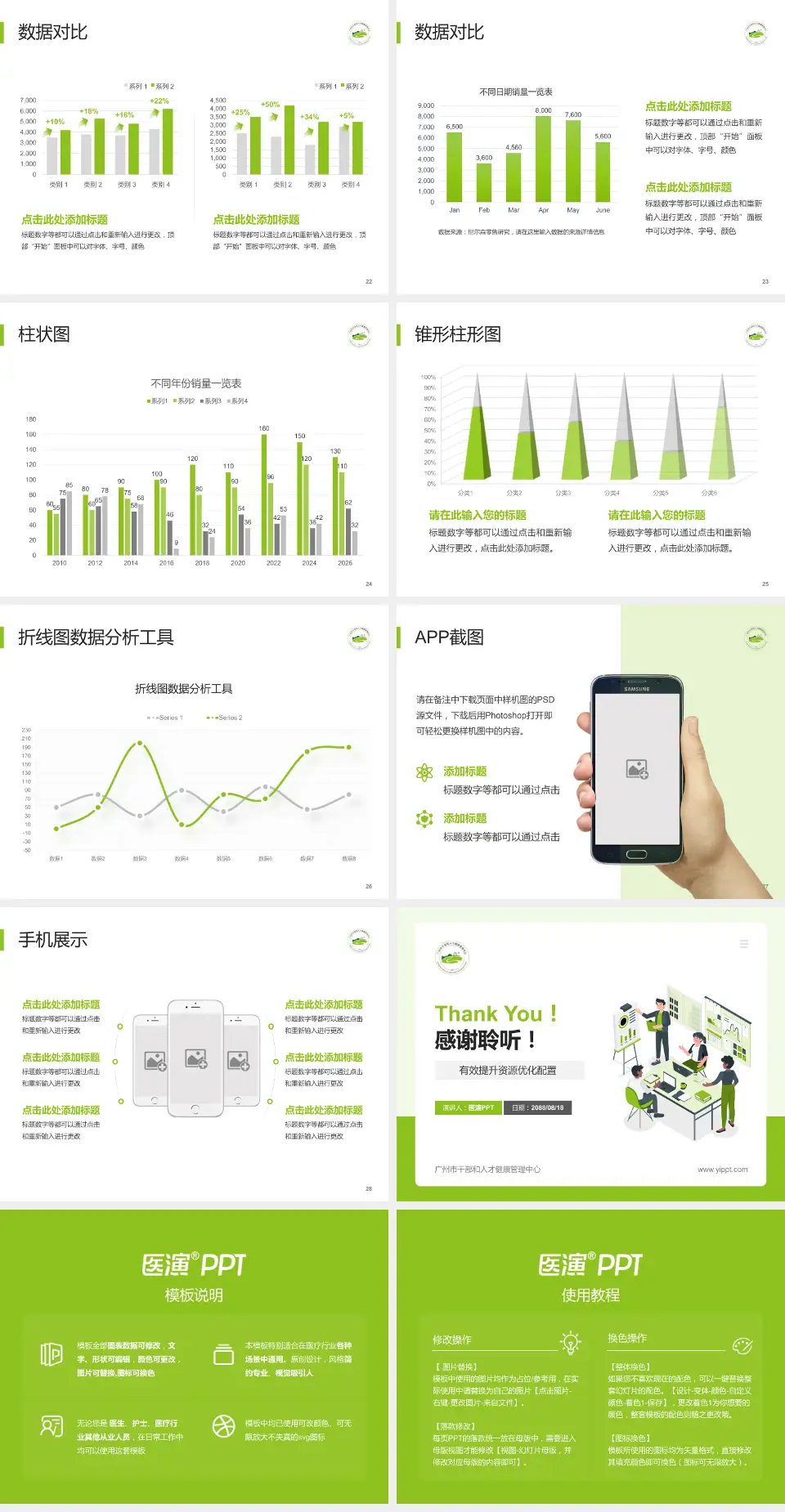 广州市干部和人才健康管理中心财务与预算报告PPT模板4:3格式幻灯片预览图4