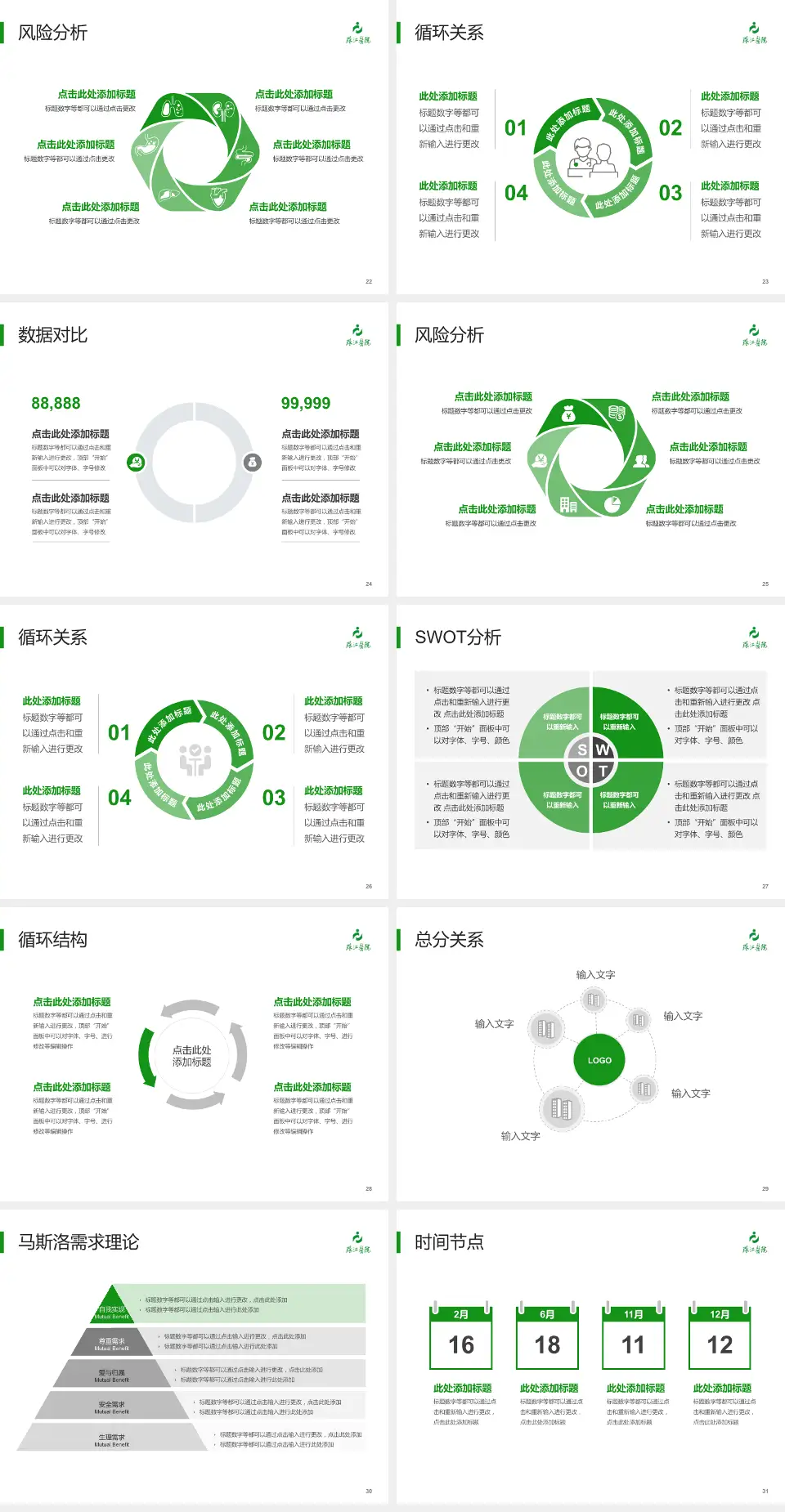 南方医科大学珠江医院科研成果展示PPT模板4:3格式幻灯片预览图4