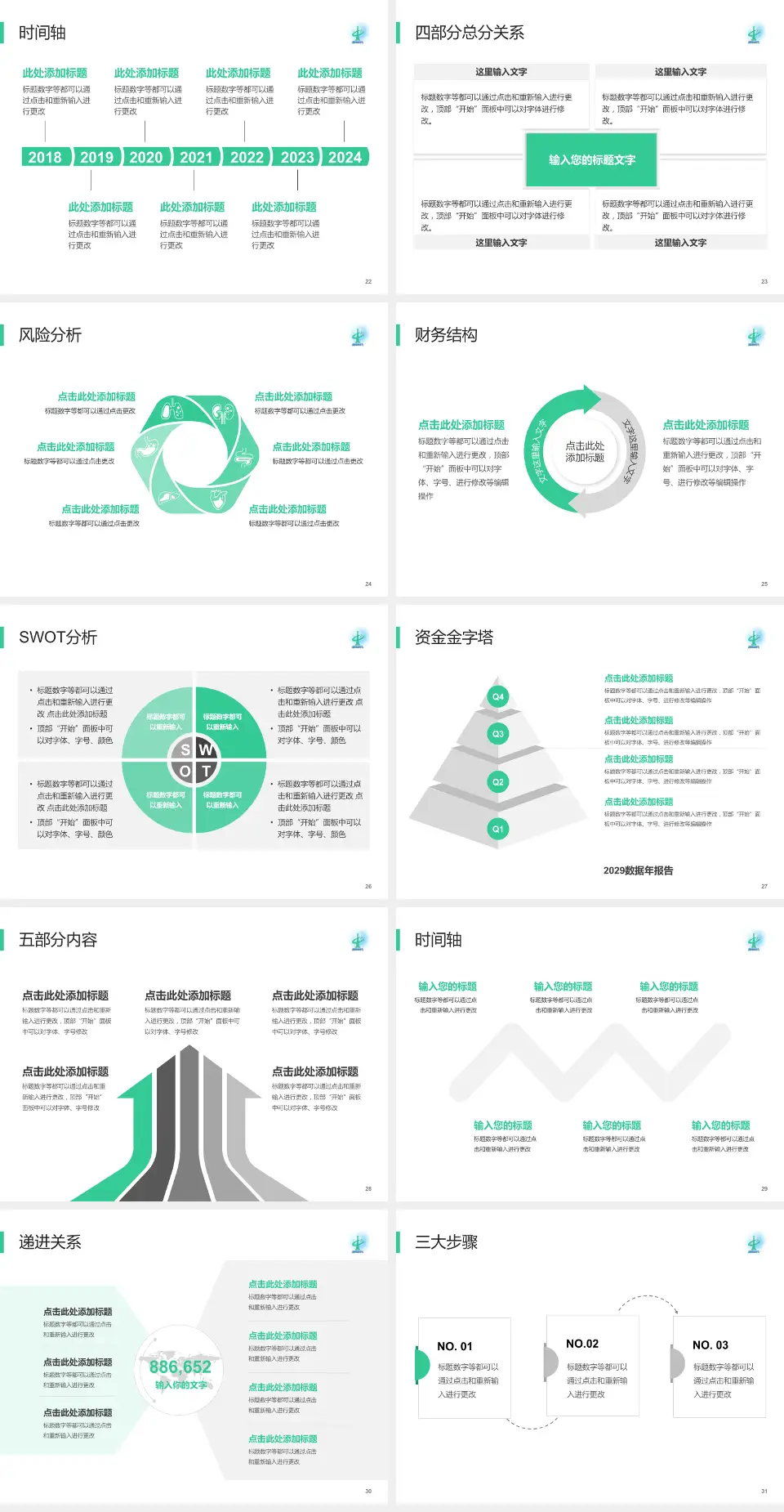 广州市从化区中医医院患者教育与指导PPT模板4:3格式幻灯片预览图4