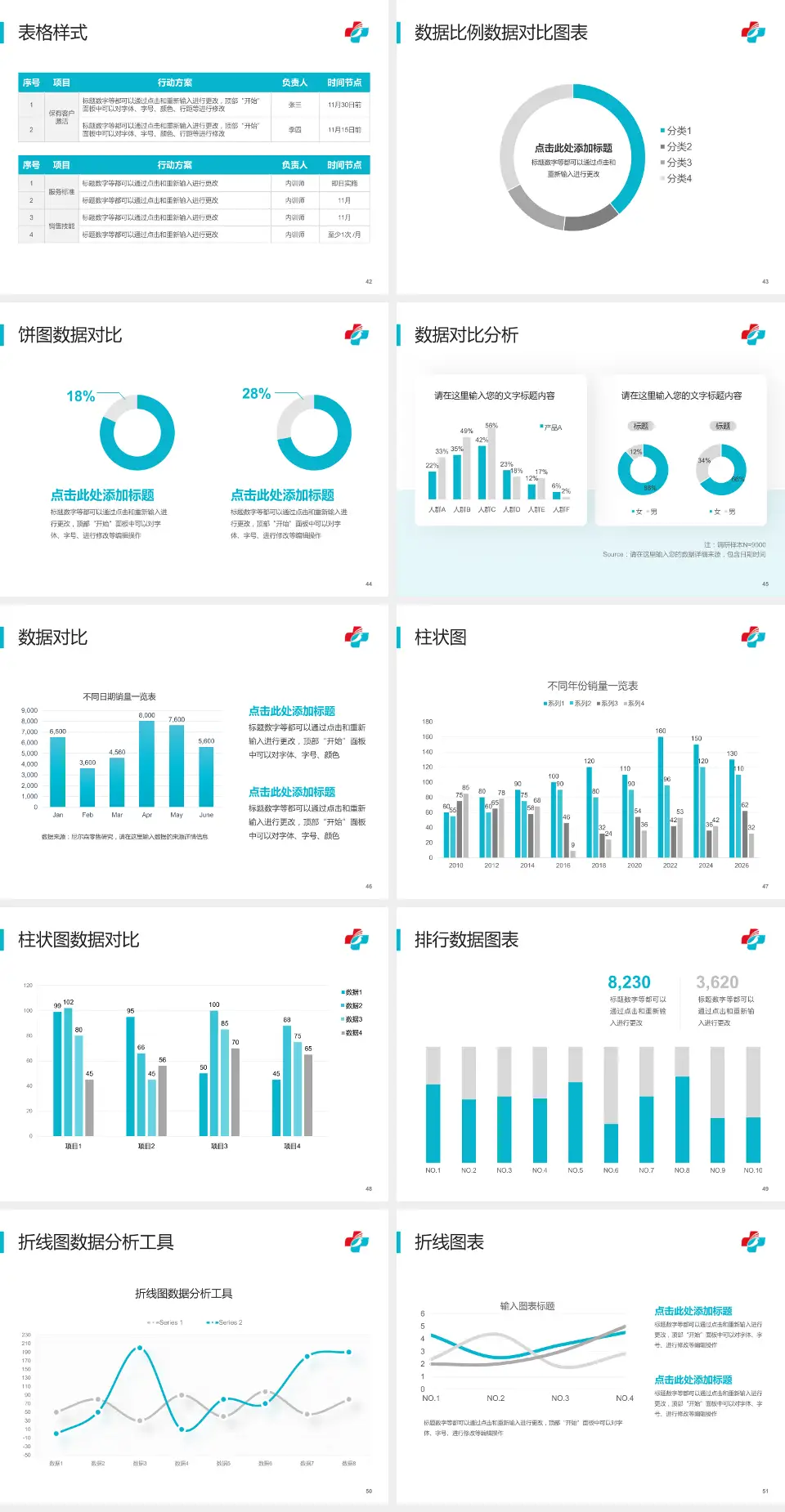 广州中医药大学第三附属医院医院简介/日常通用PPT模板4:3格式幻灯片预览图6