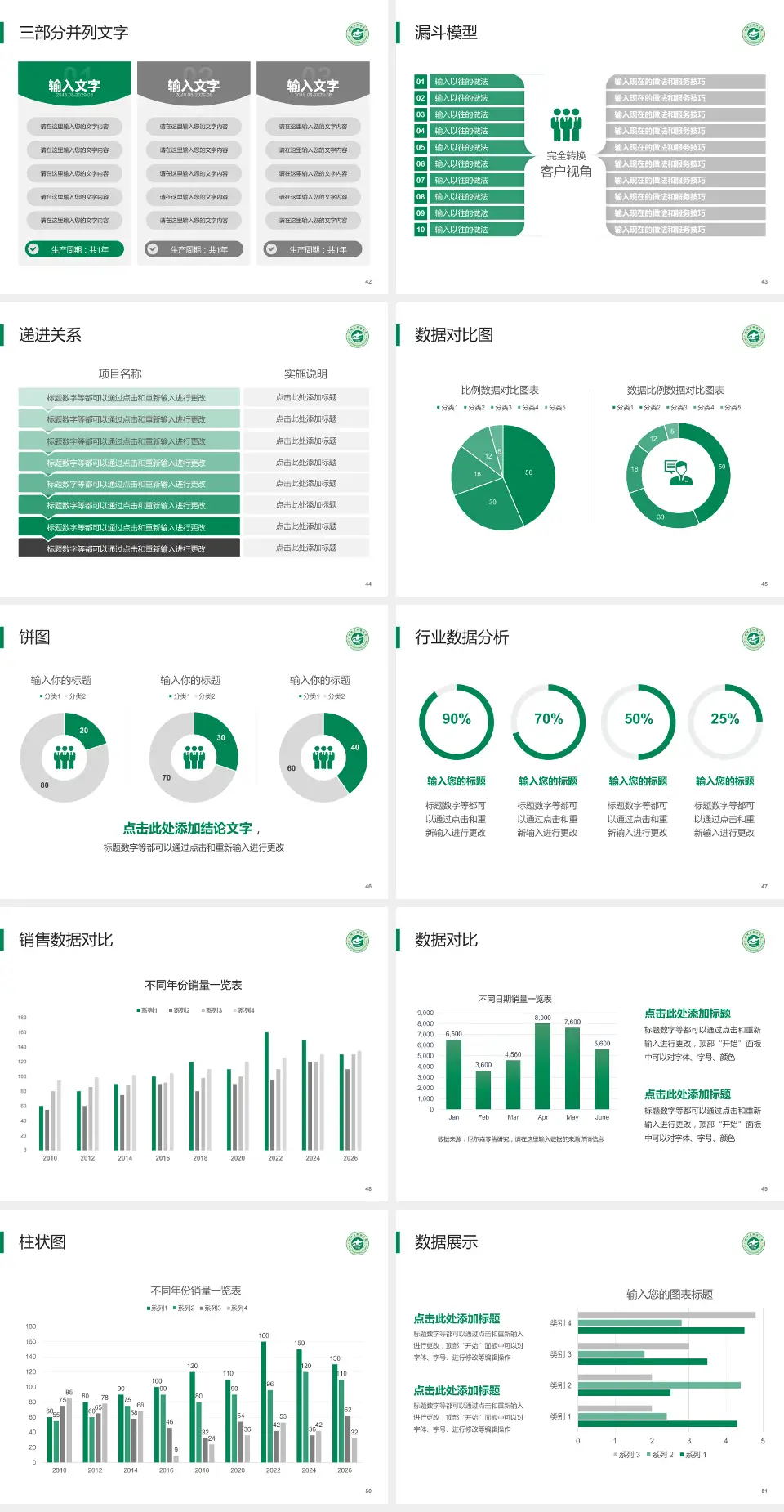 增城市新塘医院患者教育与指导PPT模板4:3格式幻灯片预览图6