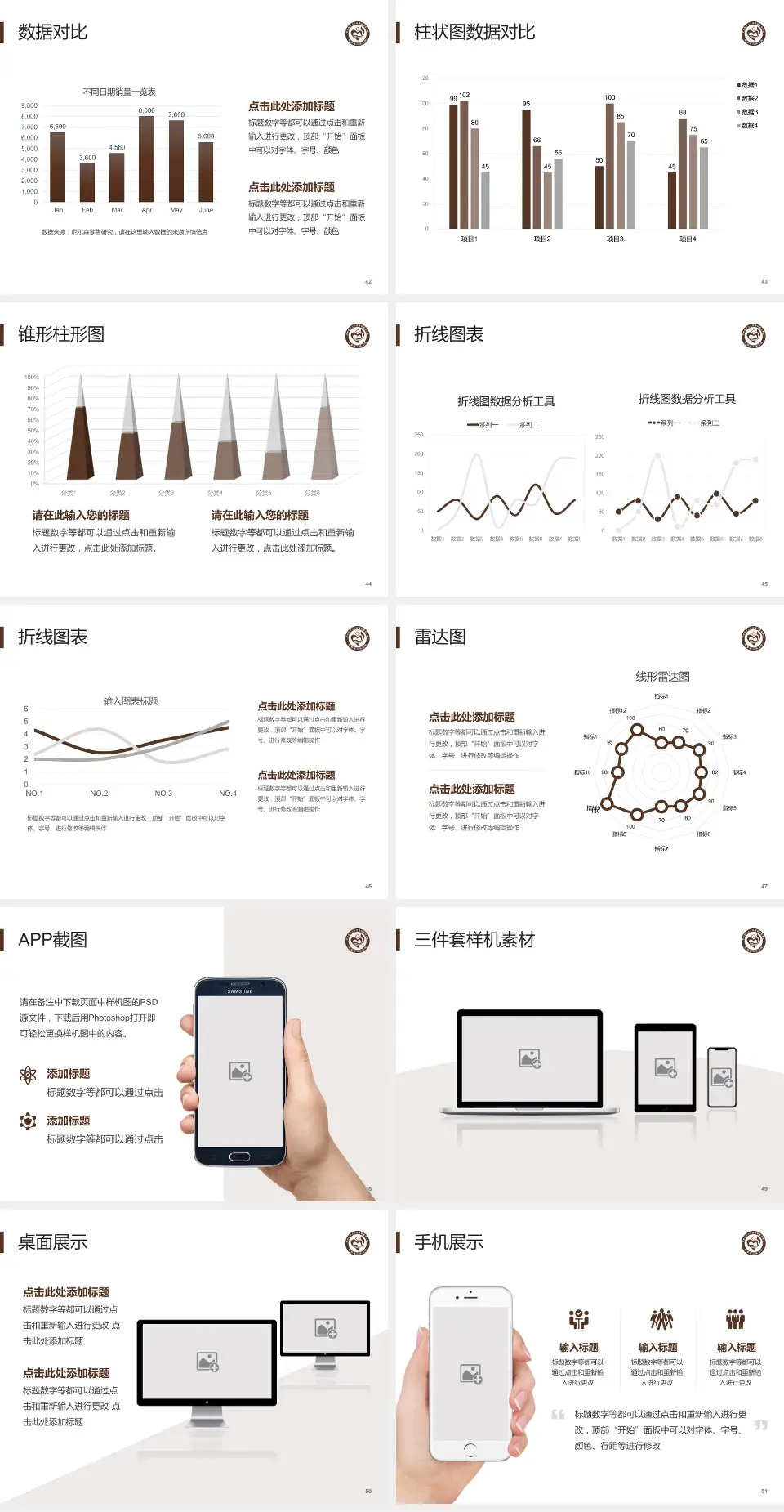 博罗县人民医院医院管理报告PPT模板4:3格式幻灯片预览图6