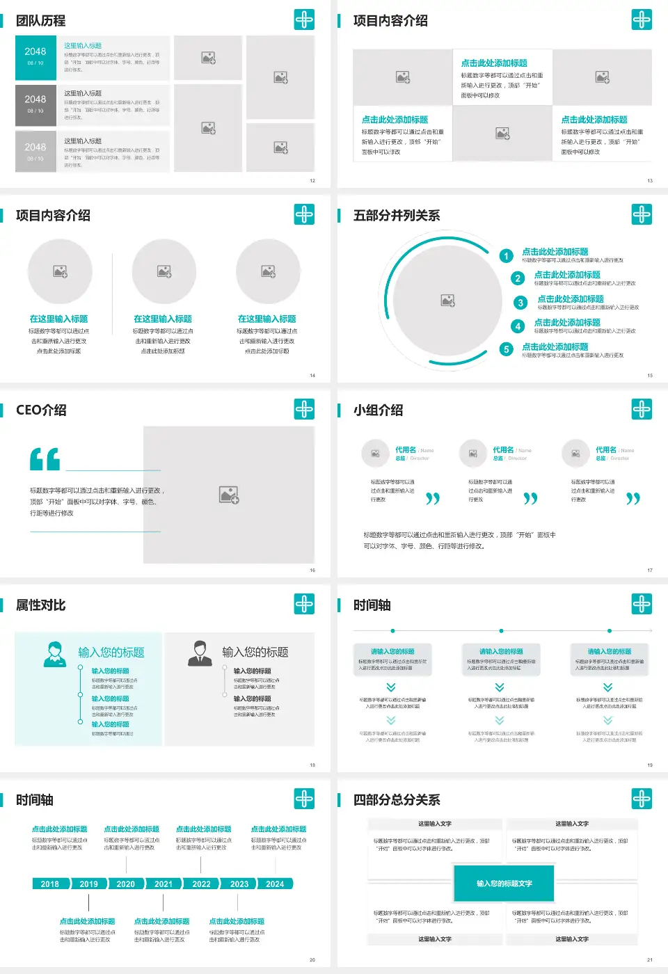 广东祈福医院科研成果展示PPT模板16:9格式幻灯片预览图3
