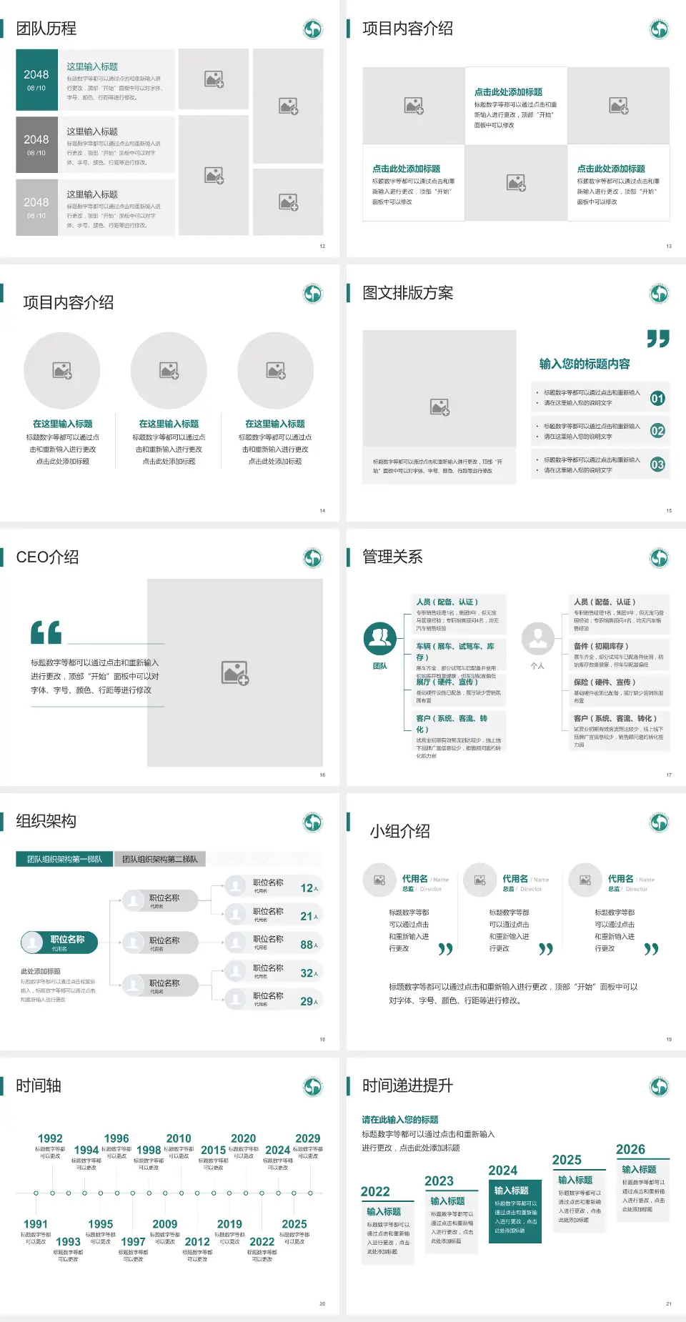 广州医科大学附属中医医院医院管理报告PPT模板4:3格式幻灯片预览图3