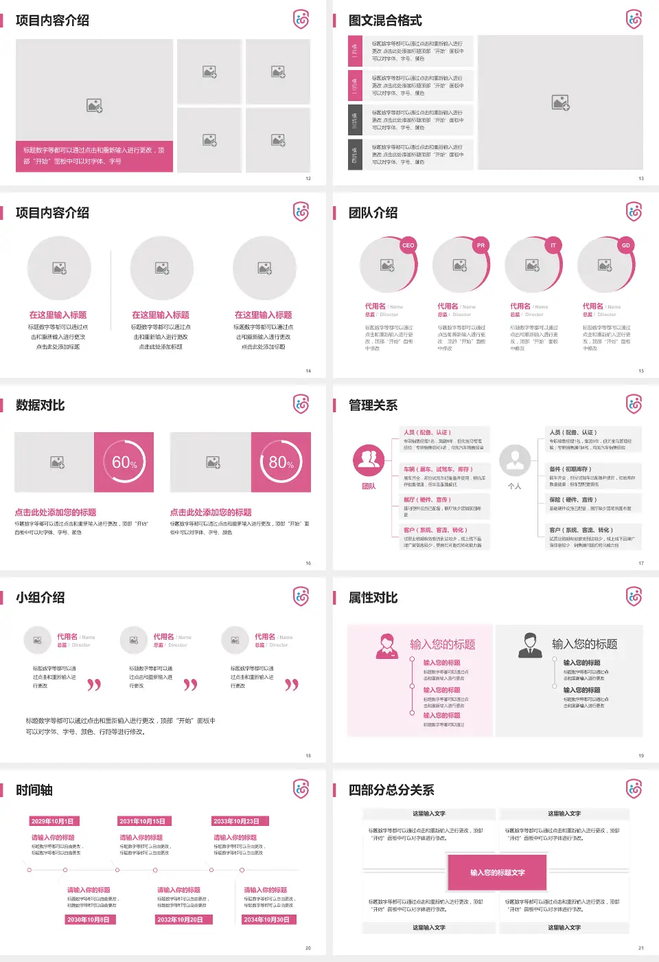 广州市番禺区何贤纪念医院科室介绍与推广PPT模板16:9格式幻灯片预览图3