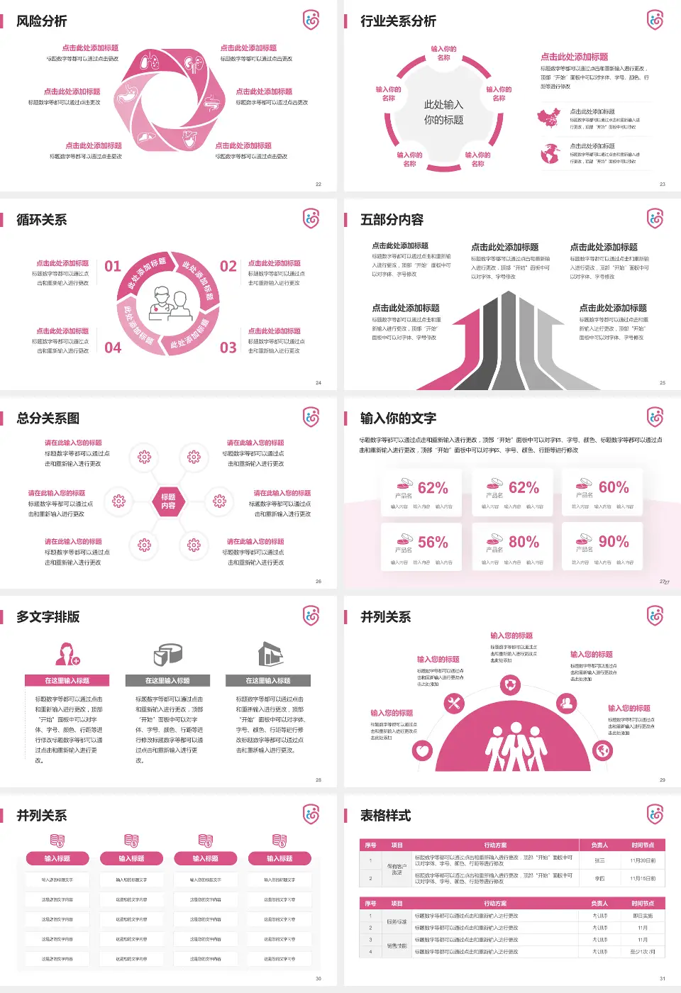 广州市番禺区何贤纪念医院科室介绍与推广PPT模板16:9格式幻灯片预览图4