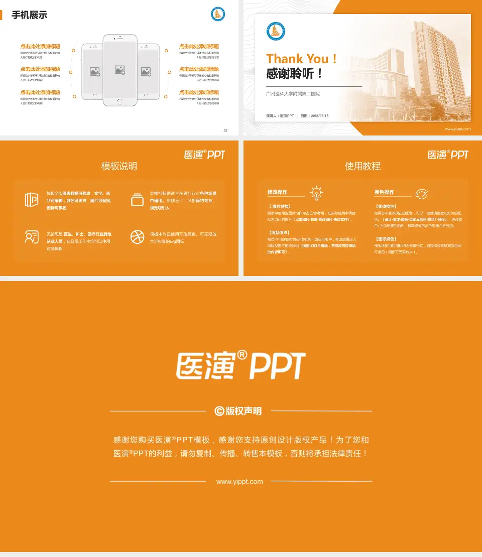 广州医科大学附属第二医院医院管理报告PPT模板16:9格式幻灯片预览图7