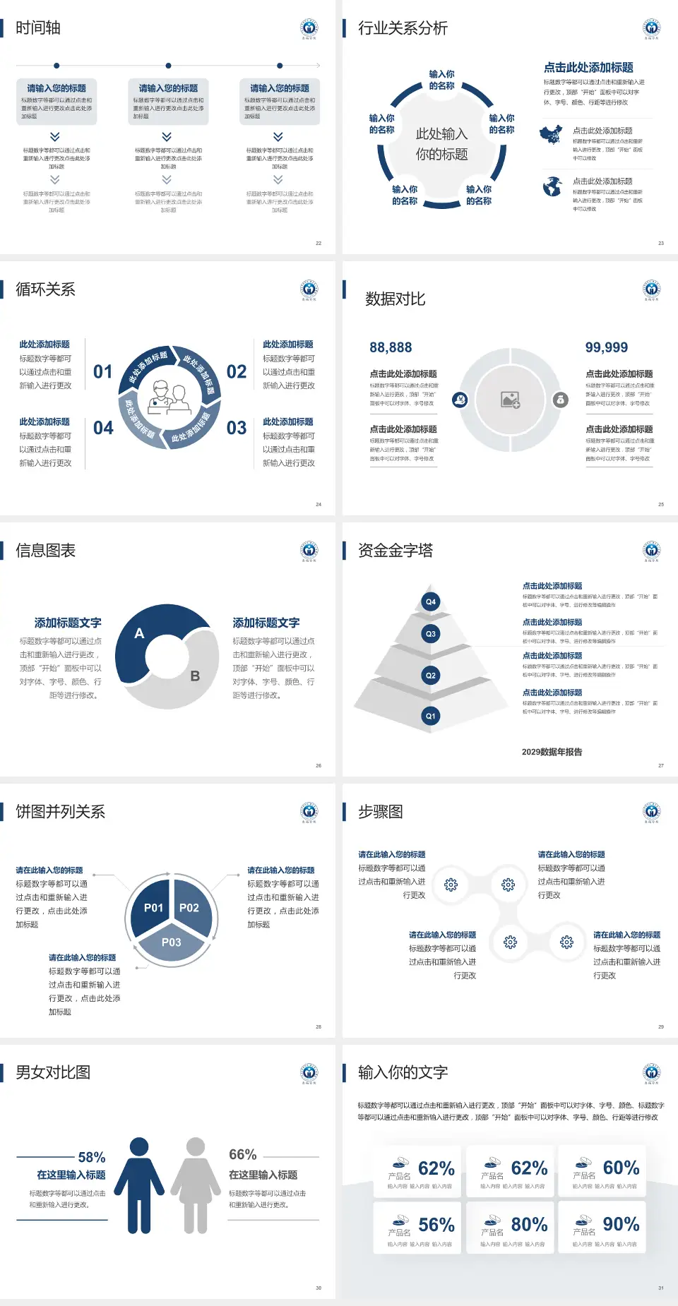 广东省人民医院惠福分院医院管理报告PPT模板4:3格式幻灯片预览图4
