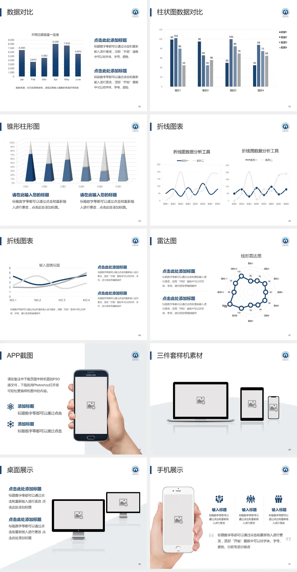 广东省人民医院惠福分院医院管理报告PPT模板4:3格式幻灯片预览图6