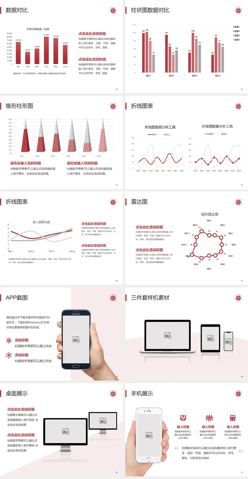 广州医科大学附属第四医院医院管理报告PPT模板4:3格式幻灯片预览图6