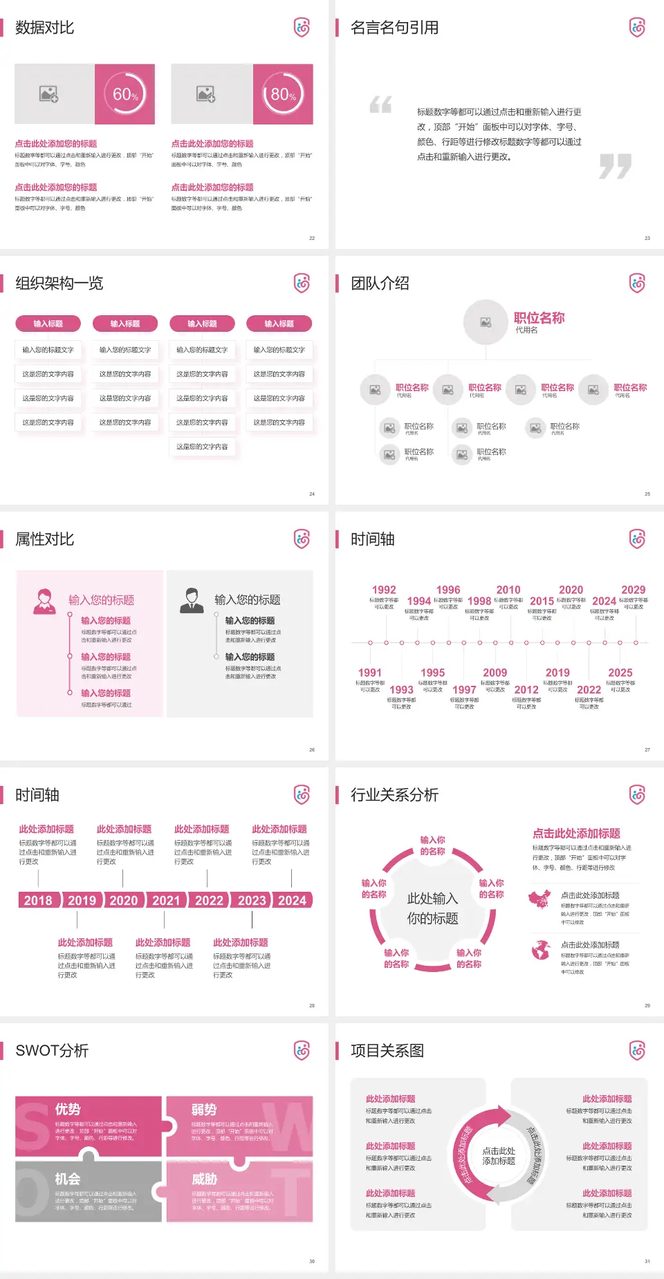 广州市番禺区何贤纪念医院医院简介/日常通用PPT模板4:3格式幻灯片预览图4